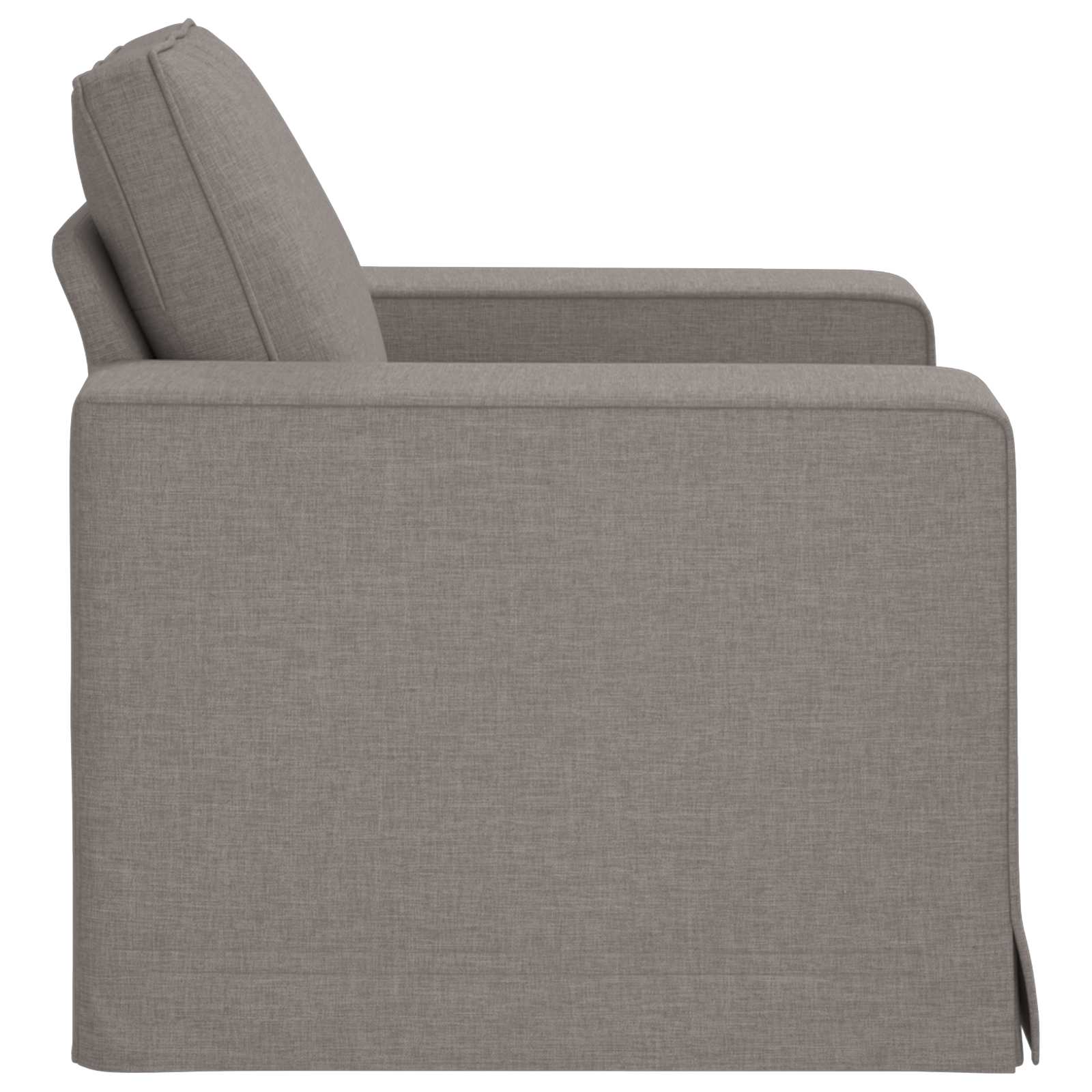 Canapé 60cm Taupe Métал - XIOS