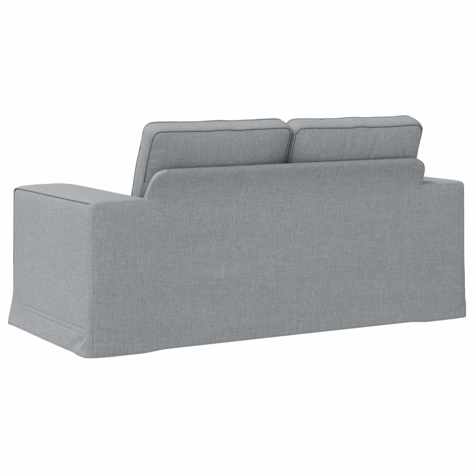 Canapé 120cm Gris clair Métал - XIOS