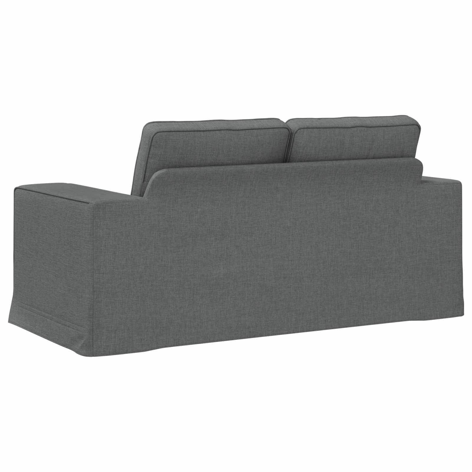 Canapé 120cm Gris foncé Métал - XIOS