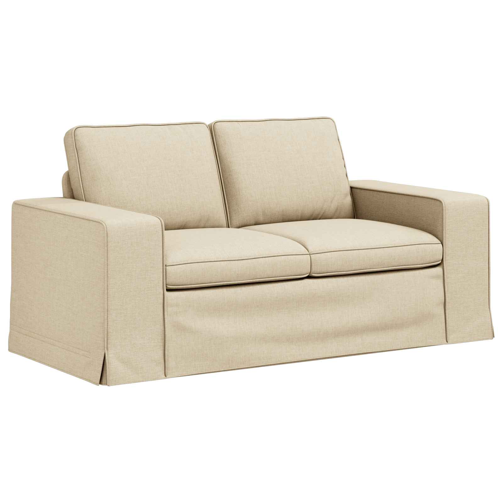 Canapé 120cm Crème Métал - XIOS