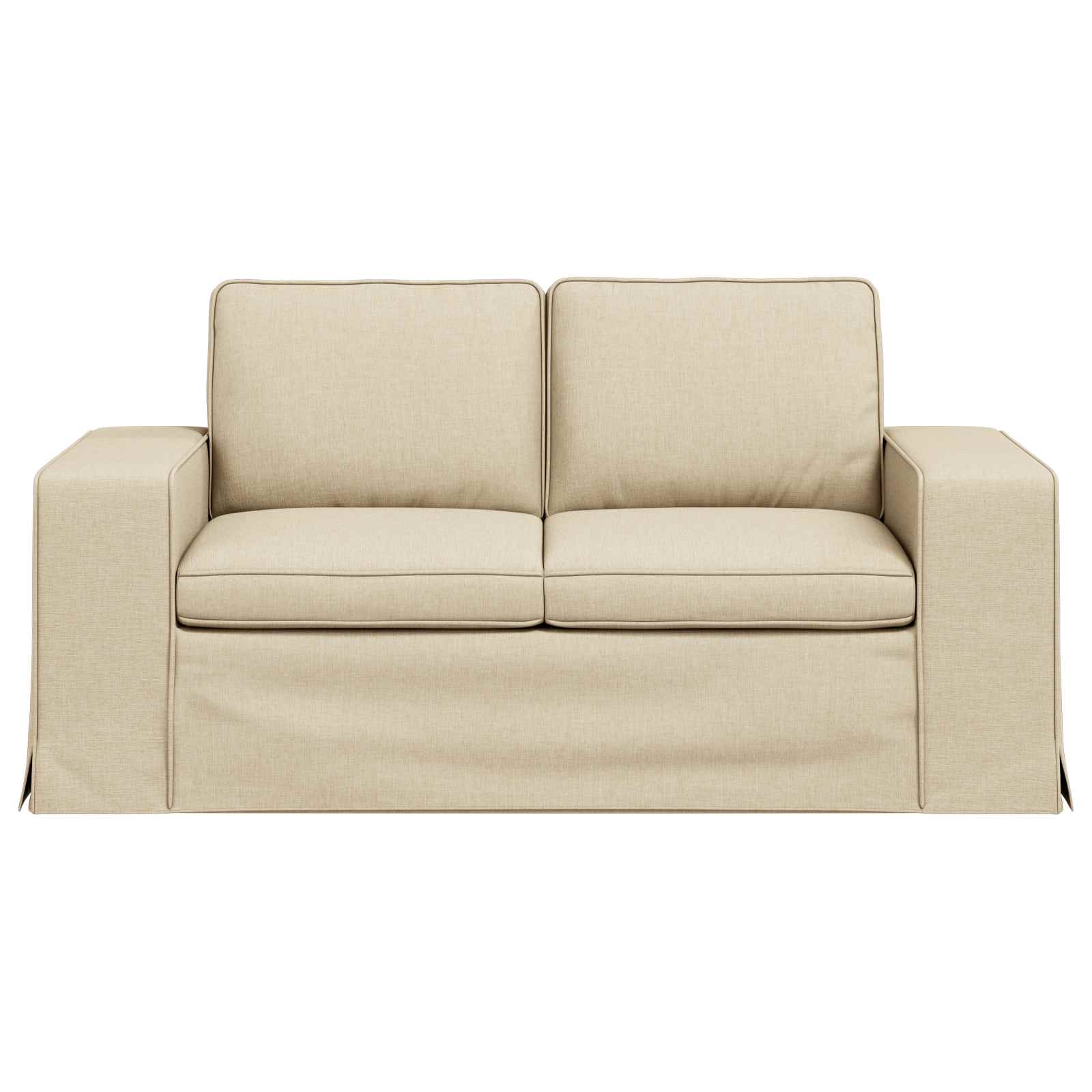 Canapé 120cm Crème Métал - XIOS