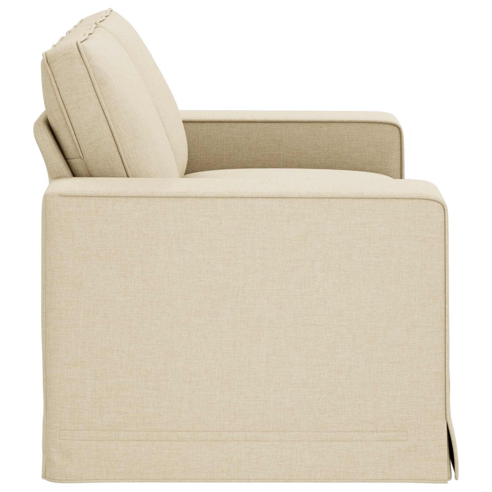 Canapé 120cm Crème Métал - XIOS