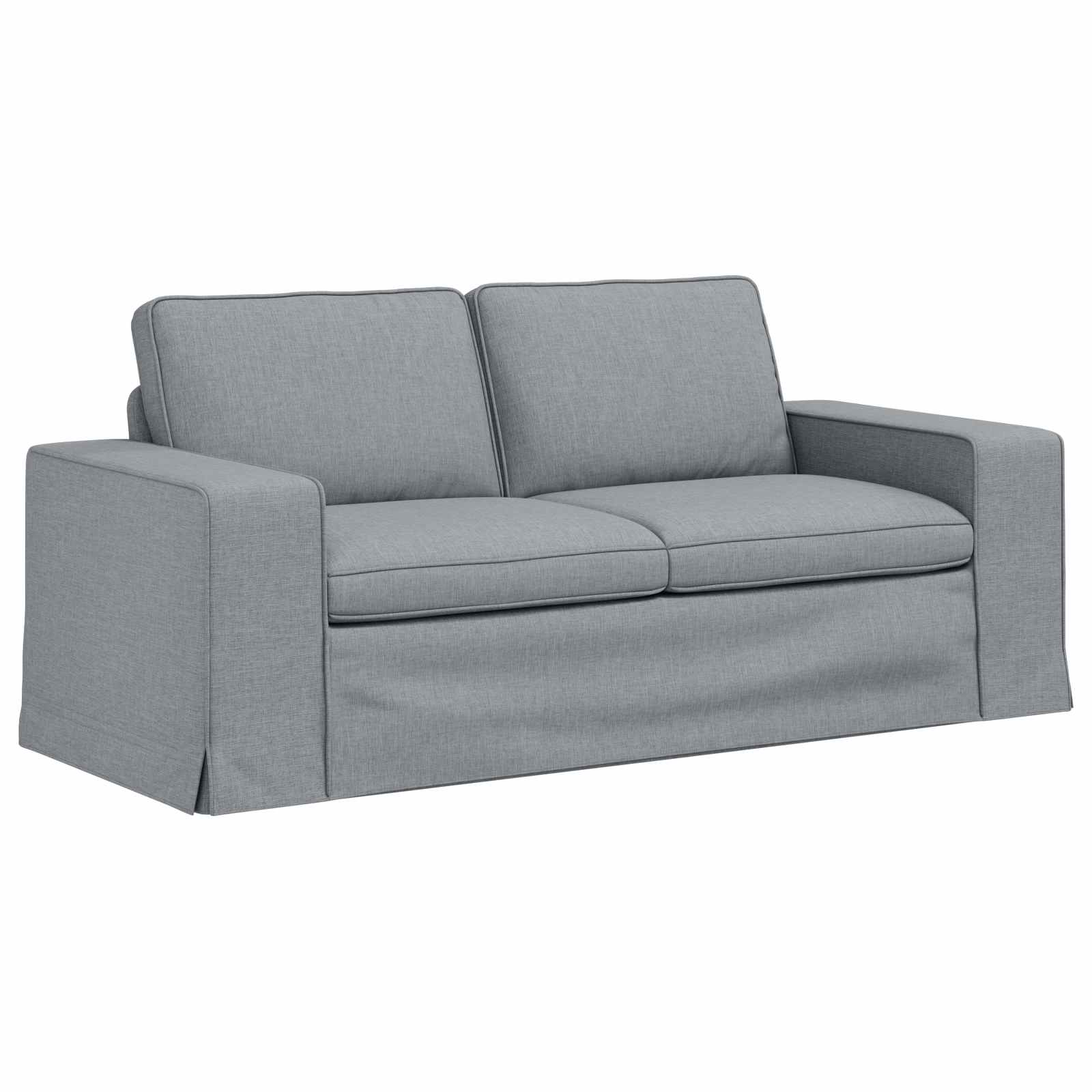 Canapé 140cm Gris clair Métал - XIOS