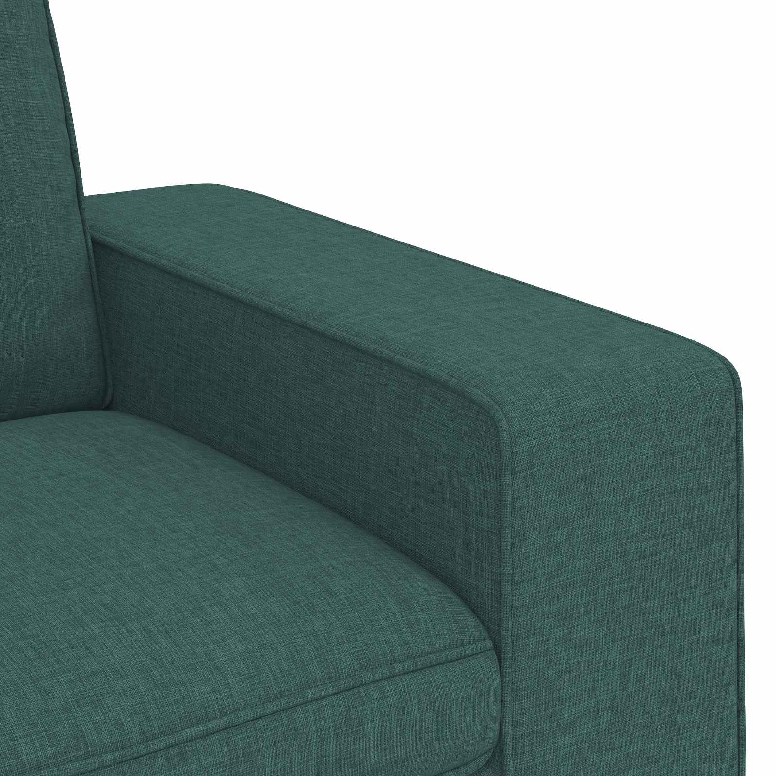 Canapé 140cm Vert foncé Métал - XIOS