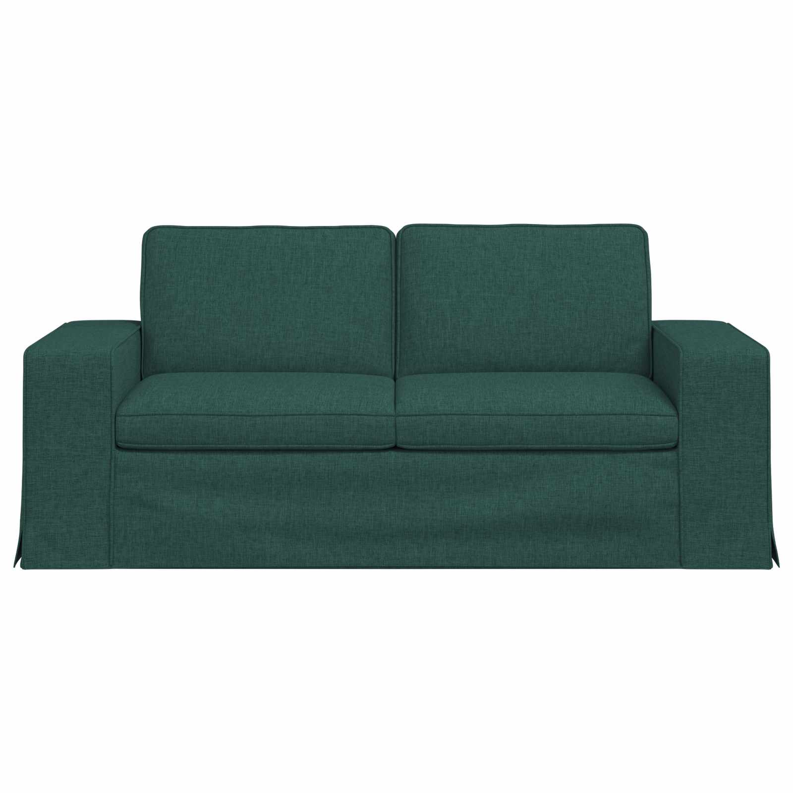 Canapé 140cm Vert foncé Métал - XIOS