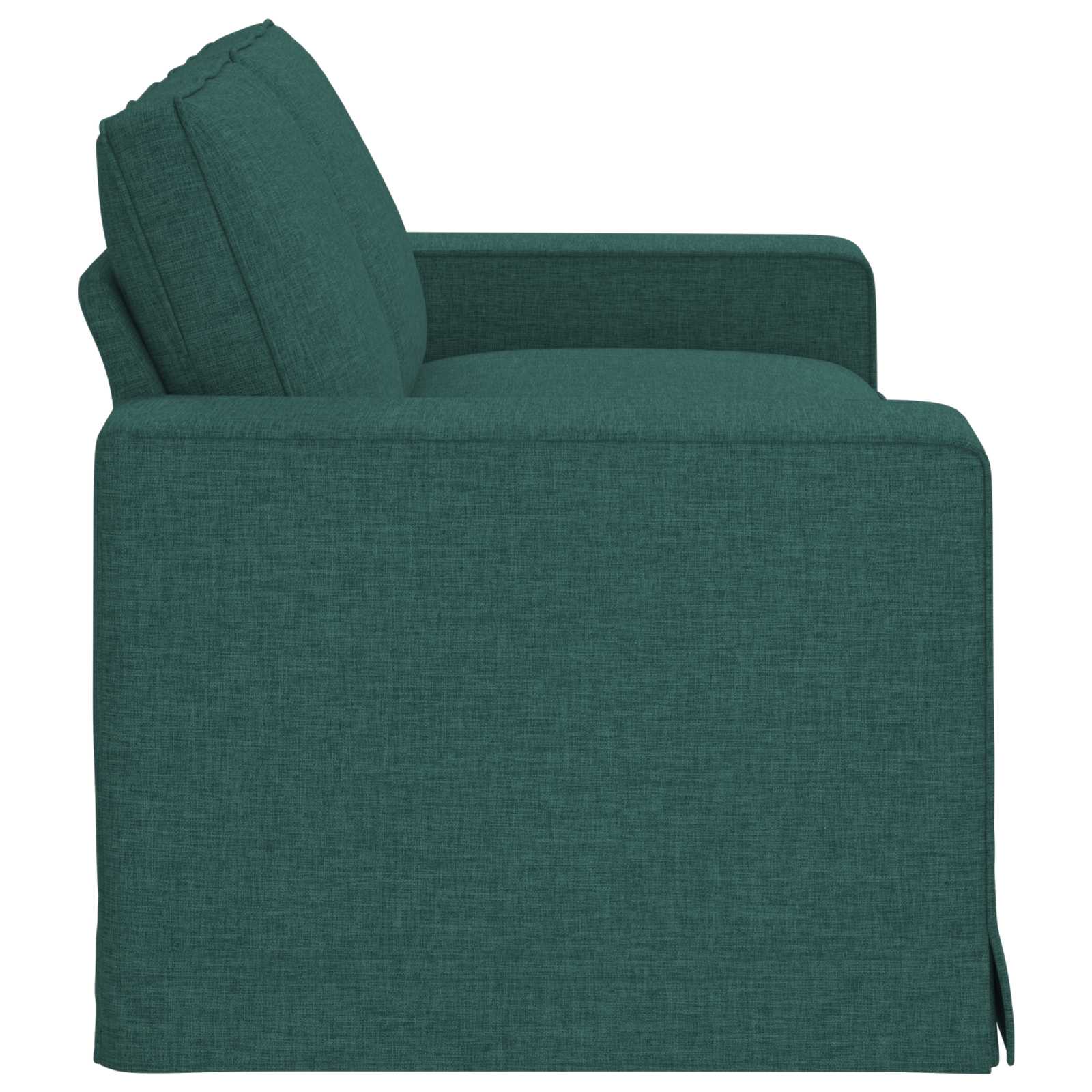 Canapé 140cm Vert foncé Métал - XIOS