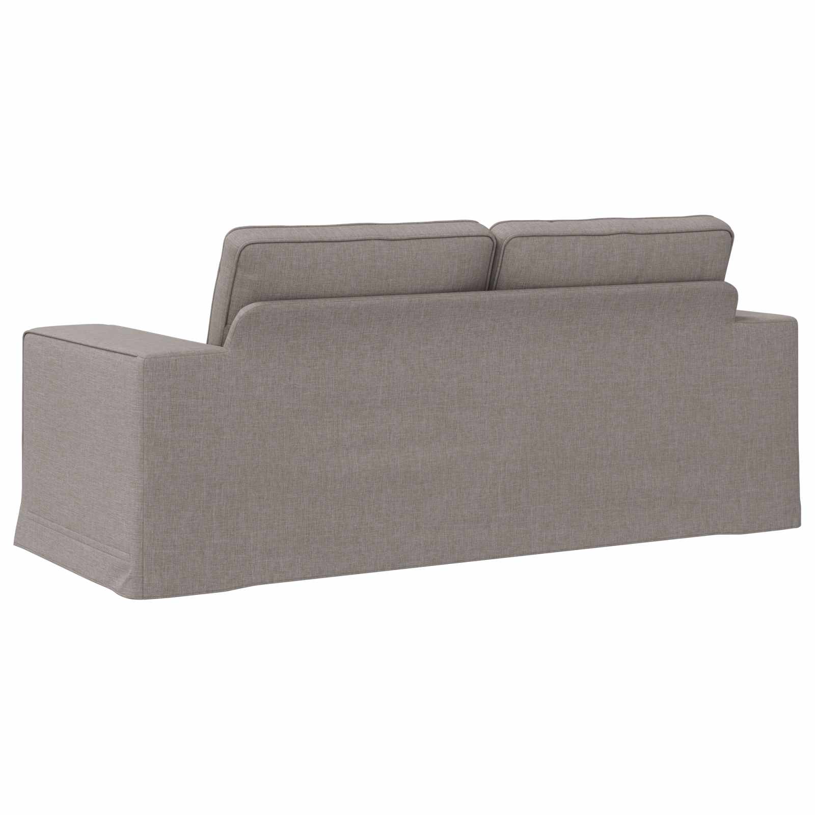 Canapé 140cm Taupe Métал - XIOS