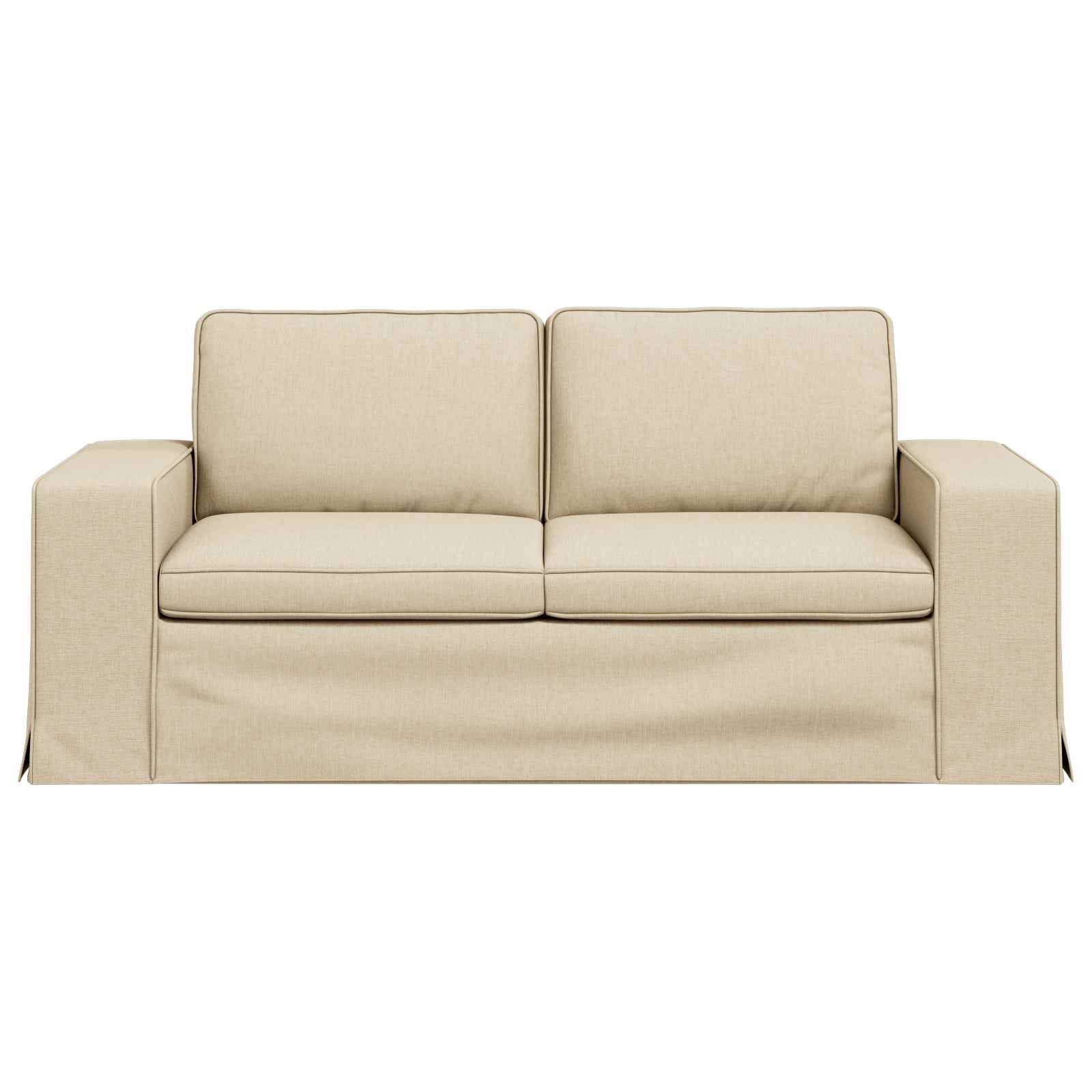 Canapé 140cm Crème Métал - XIOS