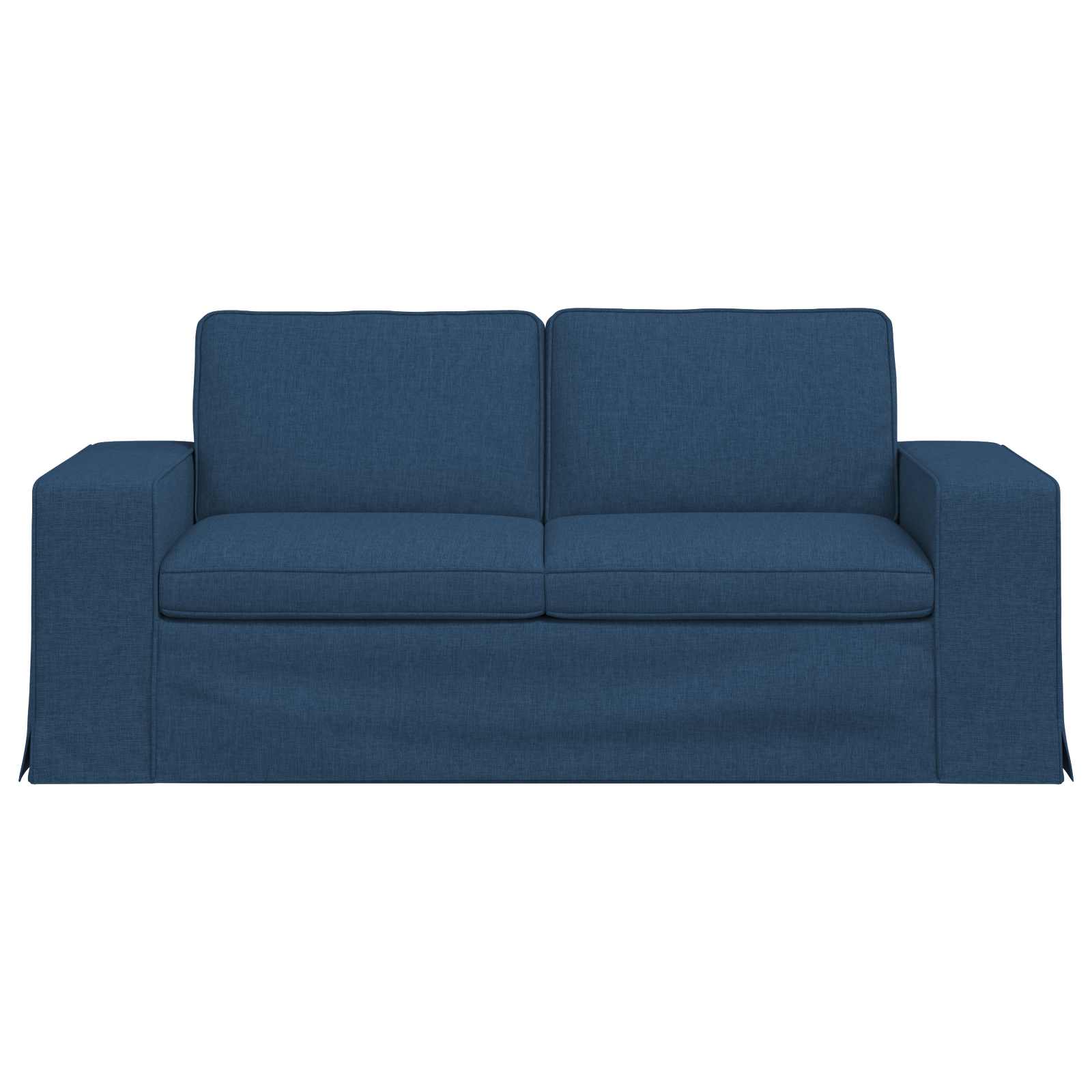 Canapé 140cm Bleu Métал - XIOS