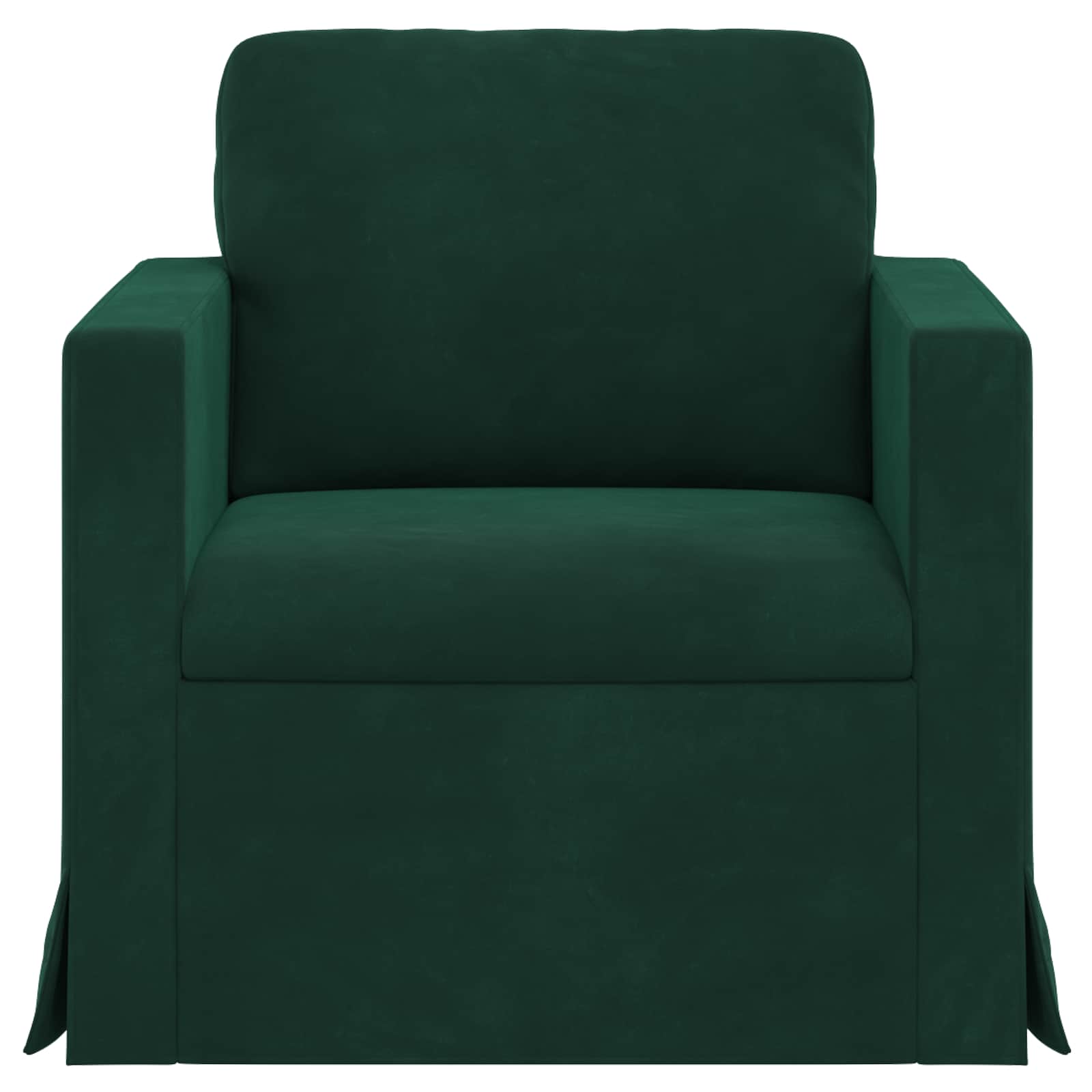 Canapé Vert foncé 78 x 78 x 80 cm Velours - XIOS