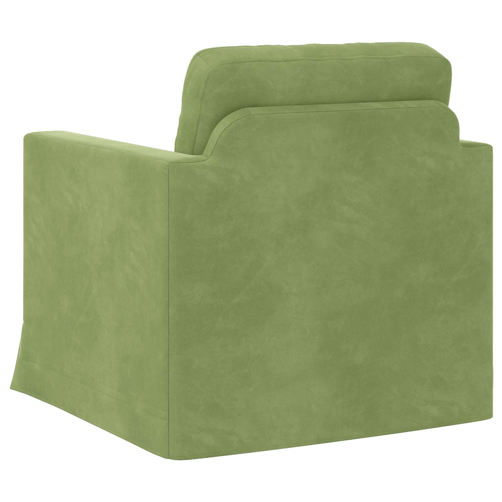 Canapé Vert clair 78 x 78 x 80 cm Velours - XIOS