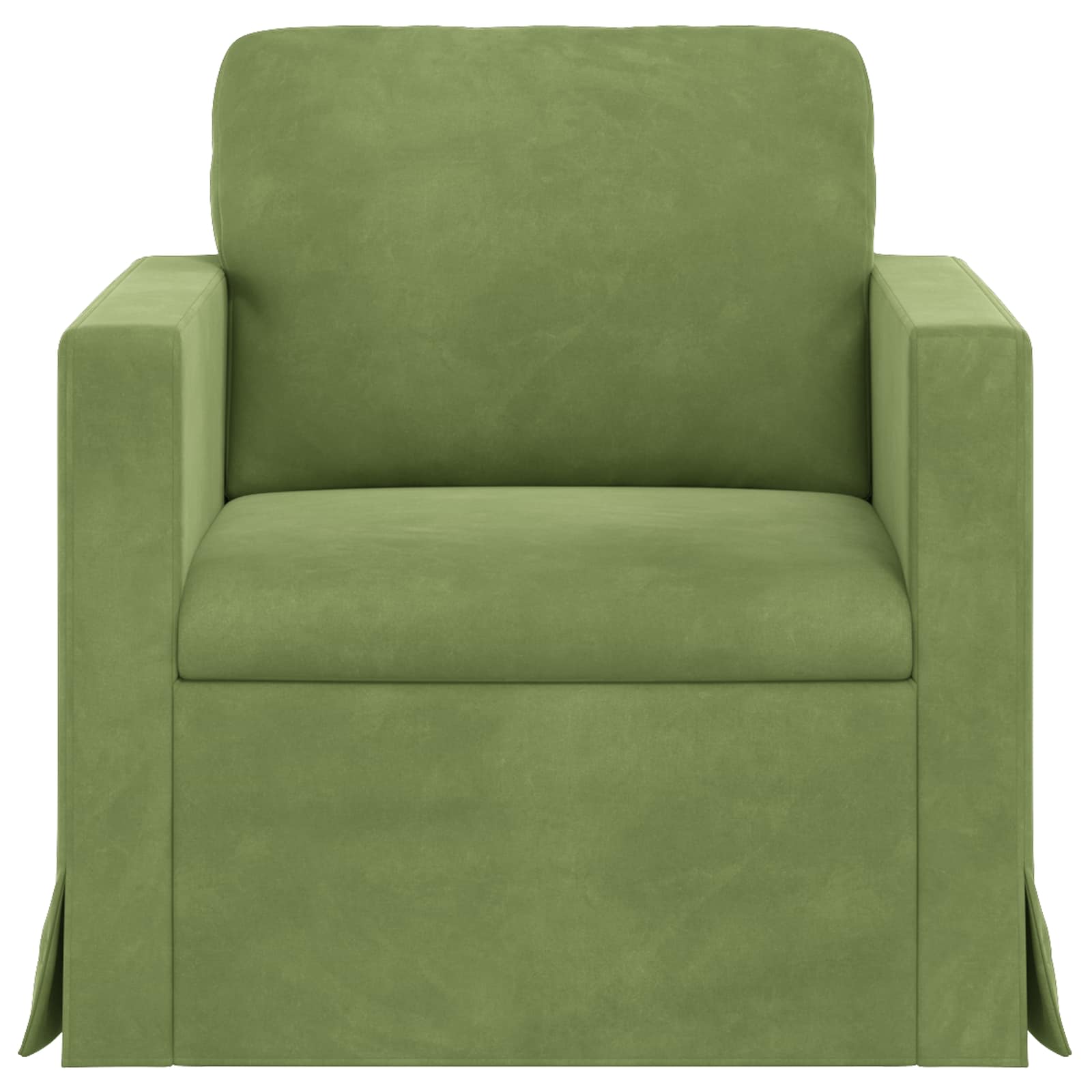 Canapé Vert clair 78 x 78 x 80 cm Velours - XIOS