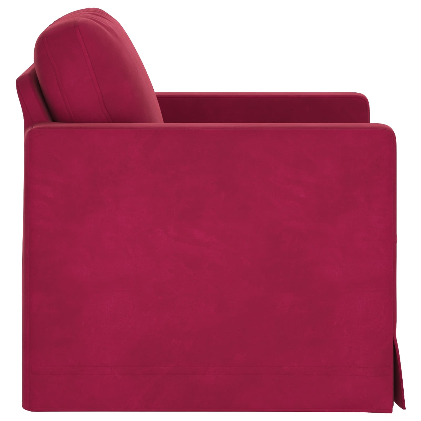 Canapé Bordeaux 78 x 78 x 80 cm Velours - XIOS