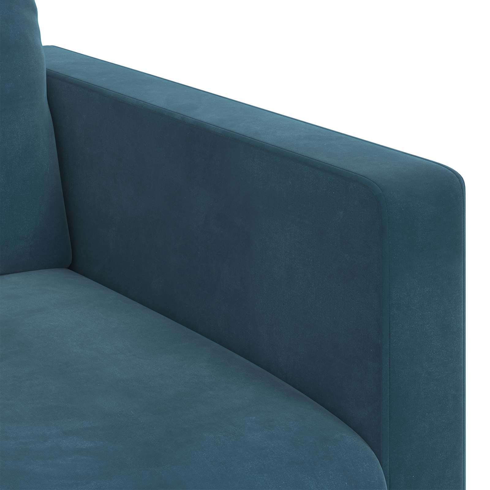 Canapé Bleu 78 x 78 x 80 cm Velours - XIOS