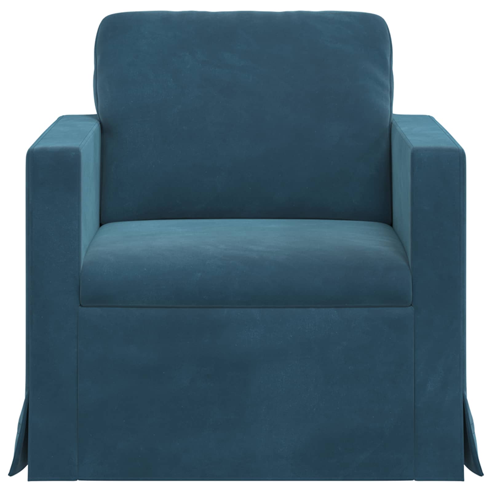 Canapé Bleu 78 x 78 x 80 cm Velours - XIOS