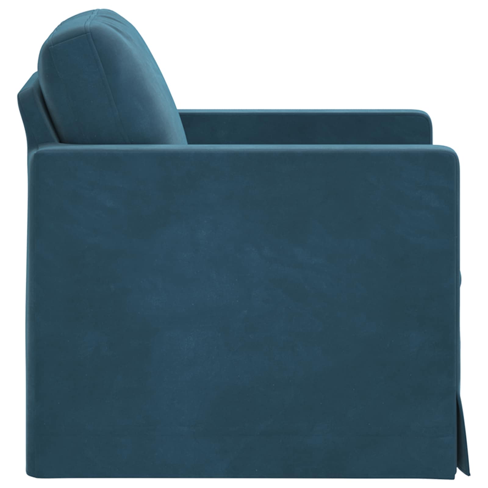 Canapé Bleu 78 x 78 x 80 cm Velours - XIOS