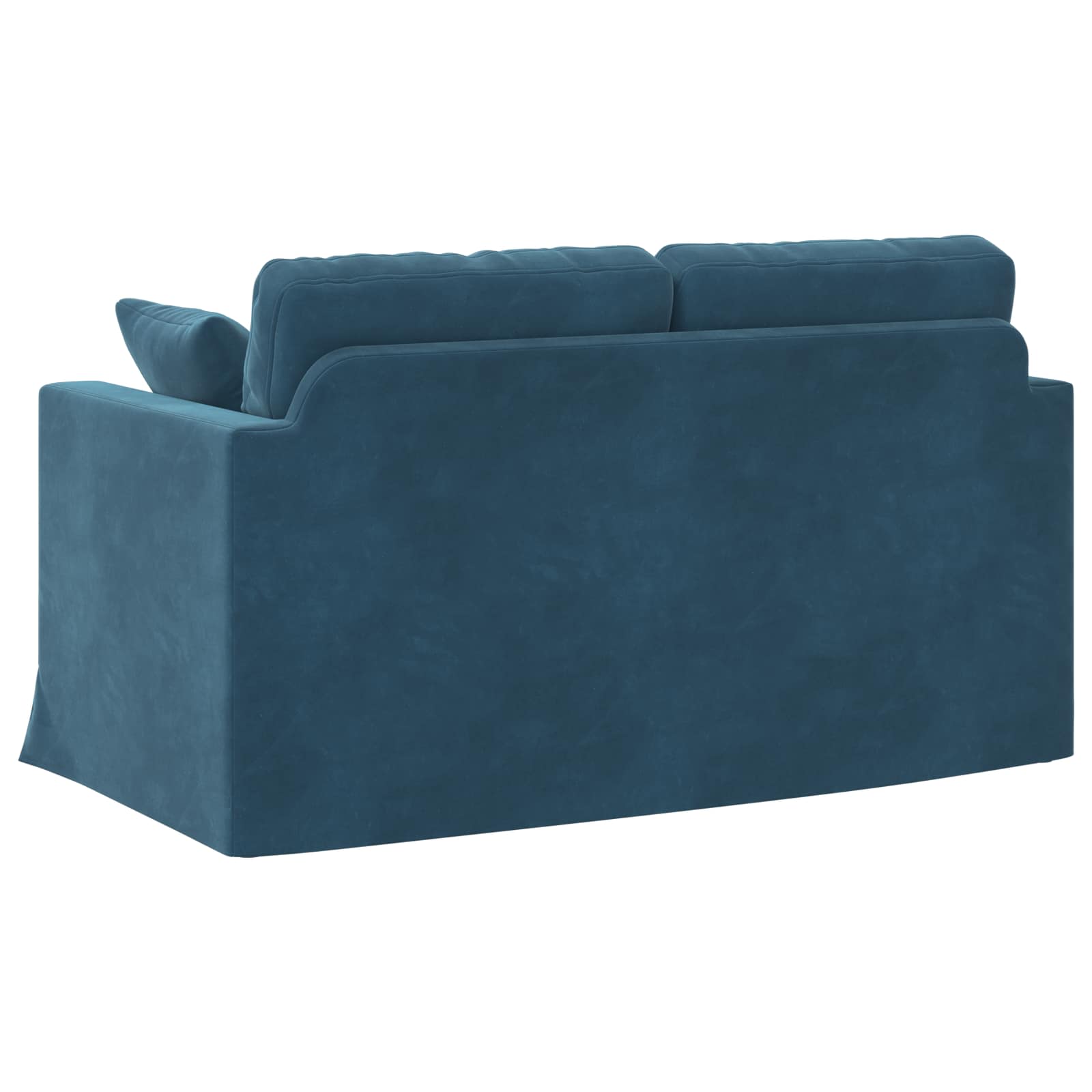 Canapé Bleu 138 x 78 x 80 cm Velours - XIOS