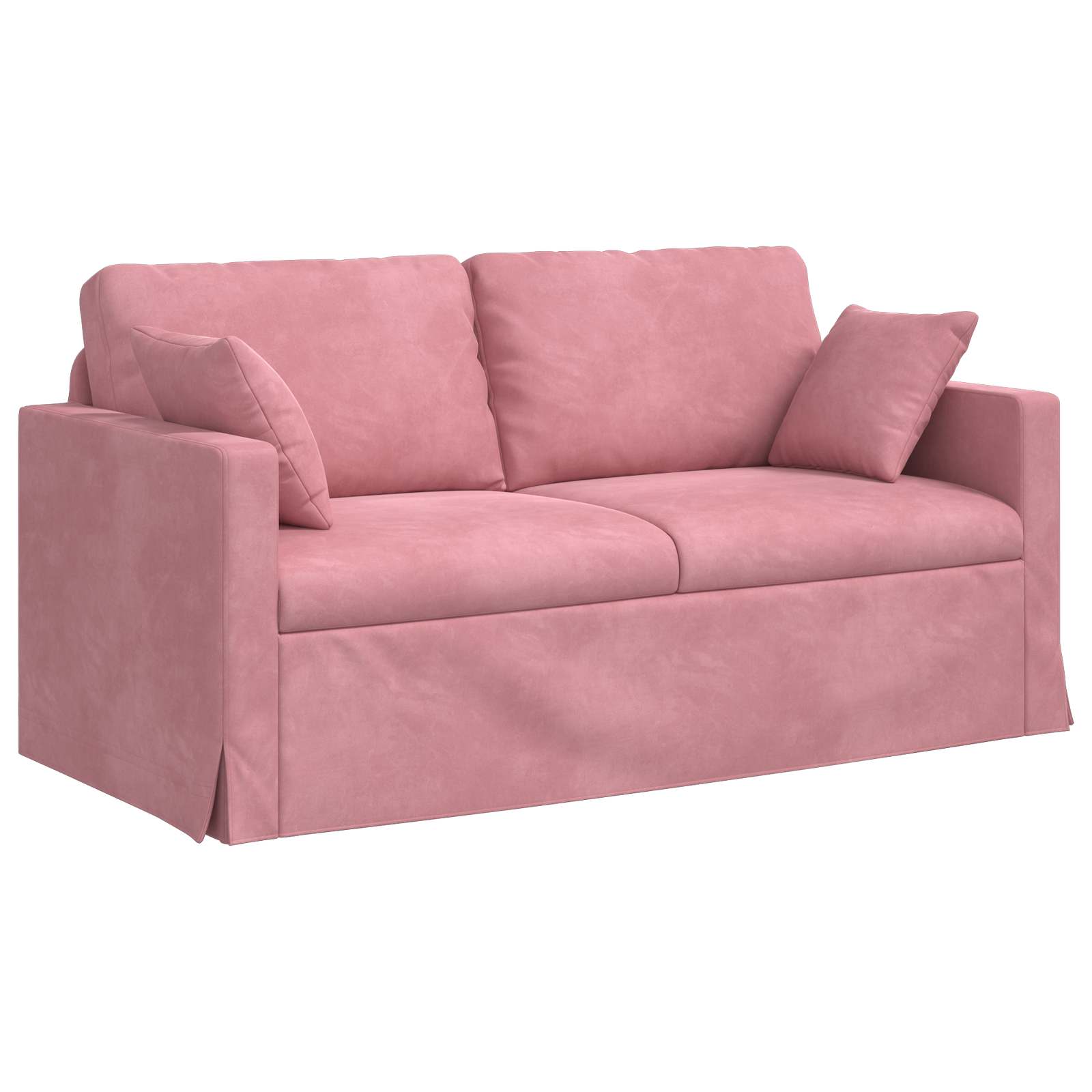 Canapé Rose 158 x 78 x 80 cm Velours - XIOS