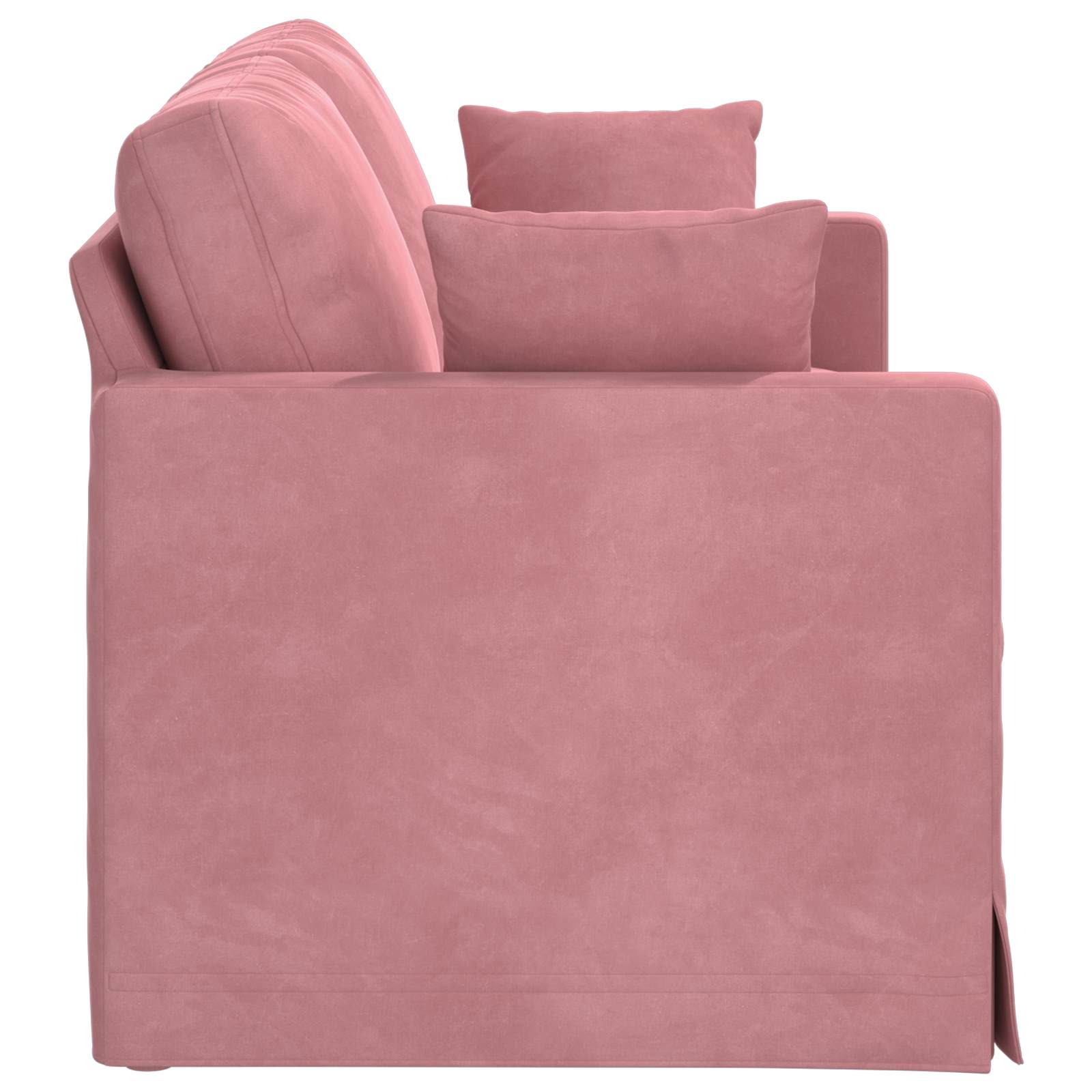 Canapé Rose 158 x 78 x 80 cm Velours - XIOS