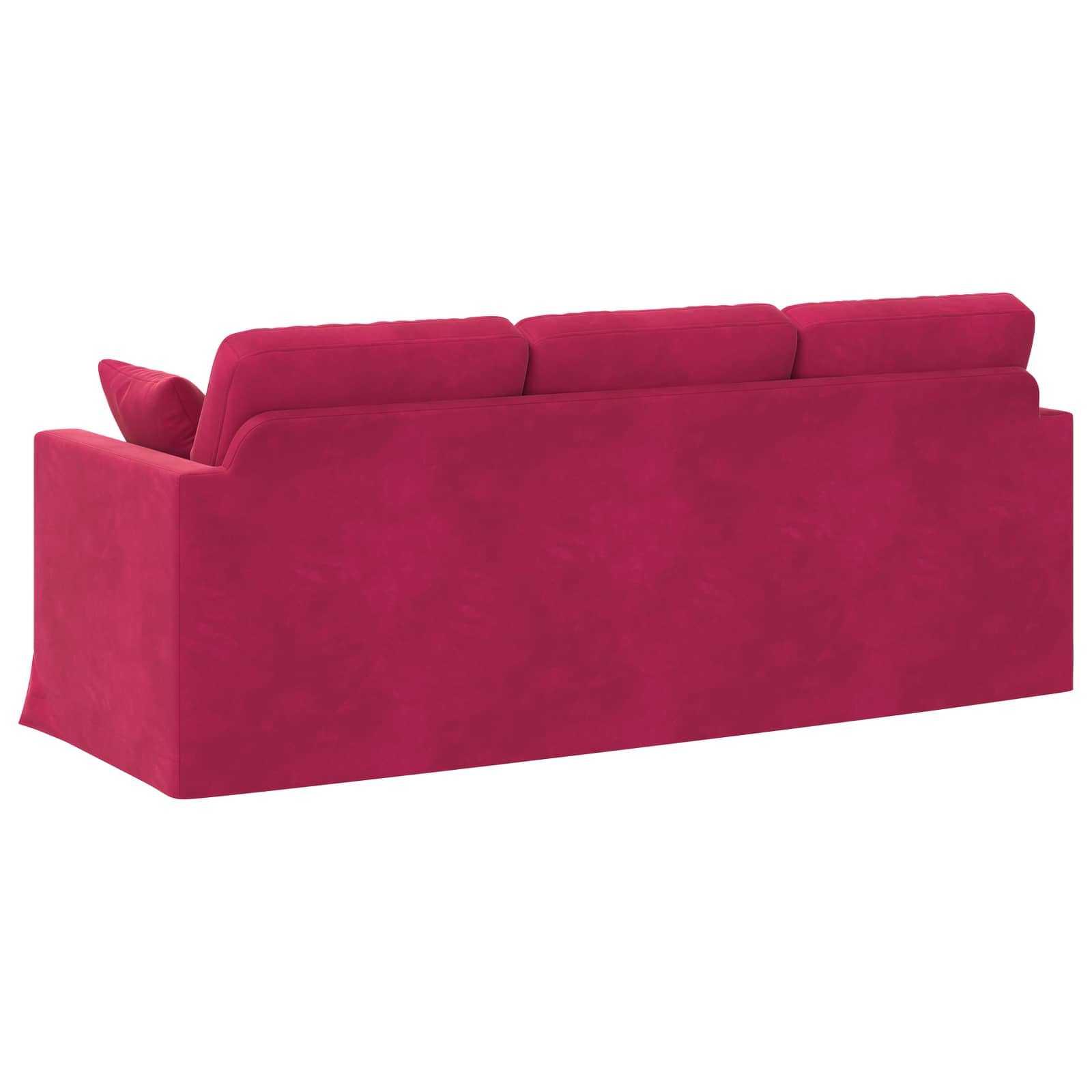 Canapé Bordeaux 198 x 78 x 80 cm Velours