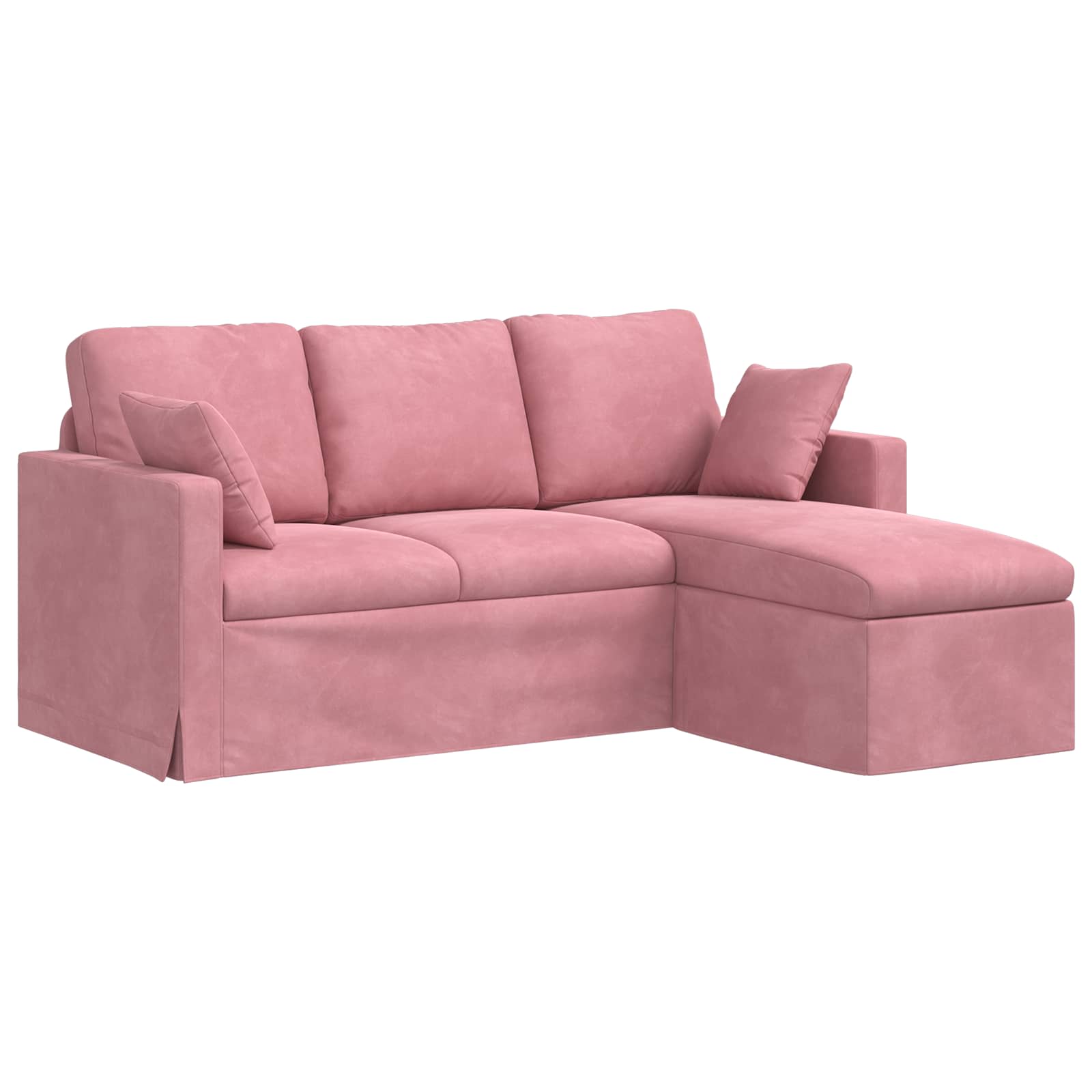 Canapé Rose 178 x 134 x 80 cm Velours
