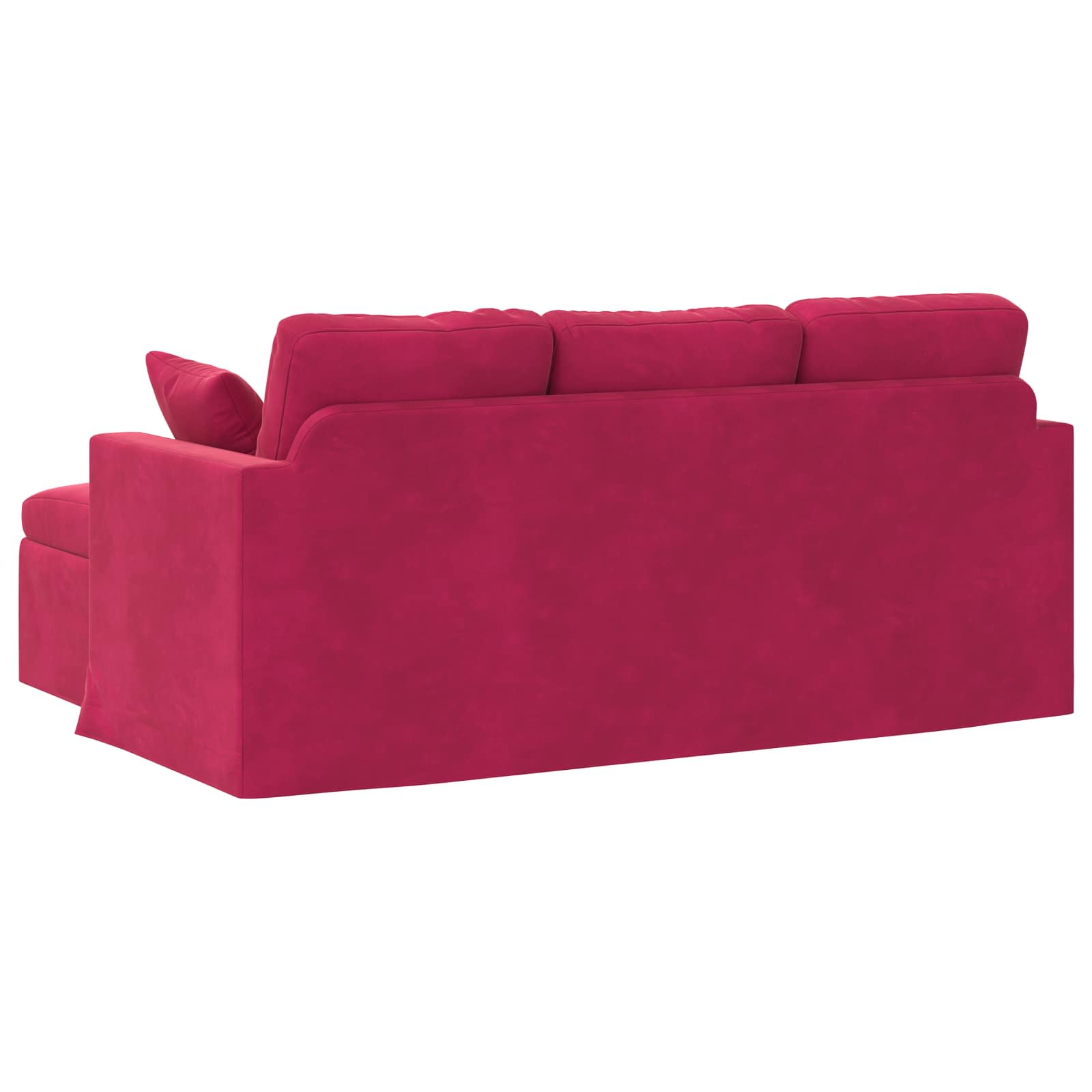 Canapé Bordeaux 178 x 134 x 80 cm Velours