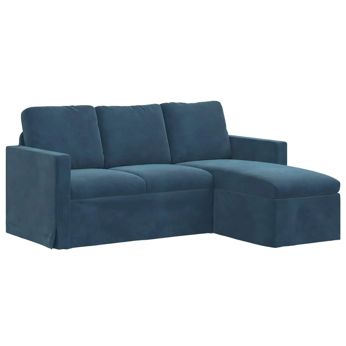 Canapé Bleu 178 x 134 x 80 cm Velours - XIOS