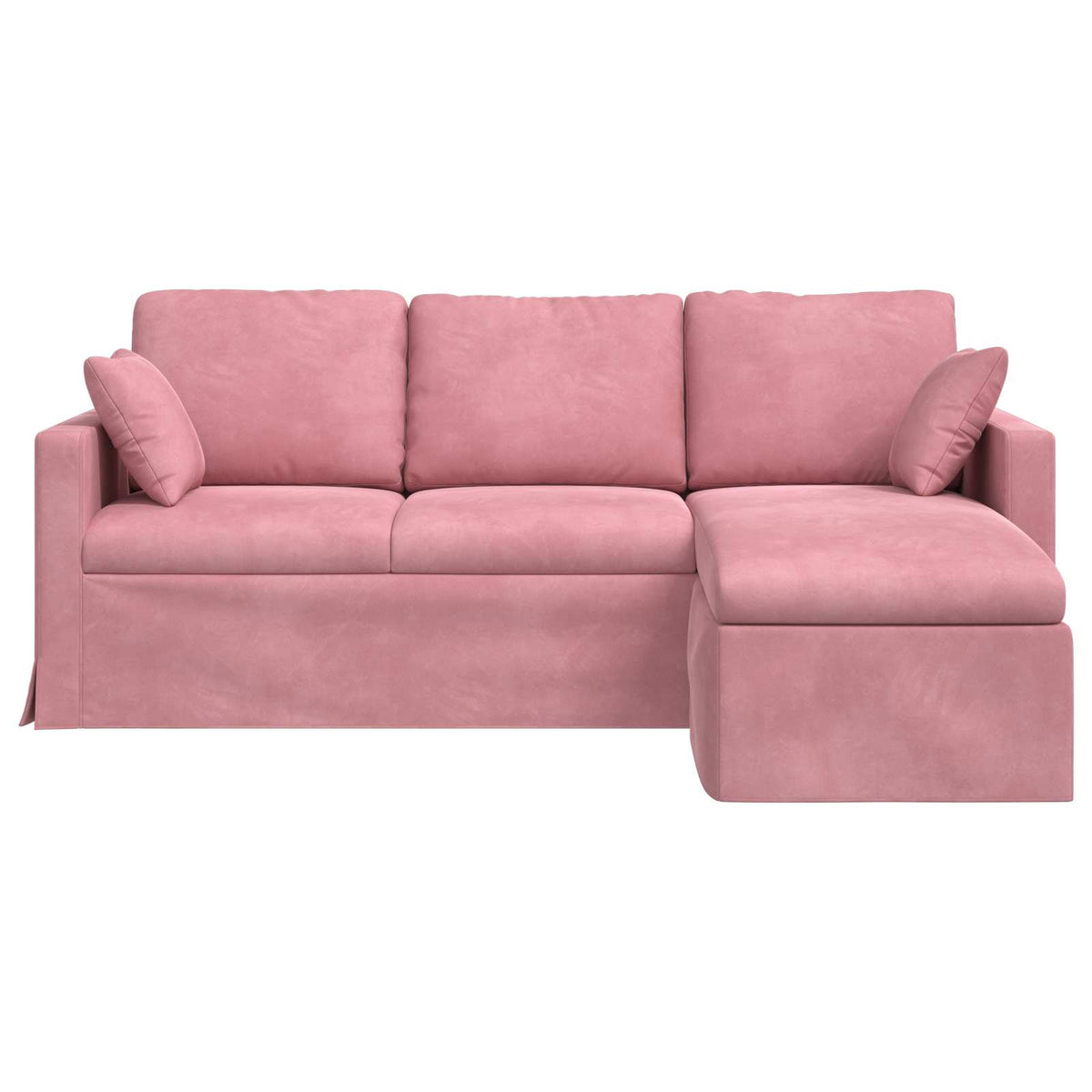 Canapé Rose 198 x 134 x 80 cm Velours