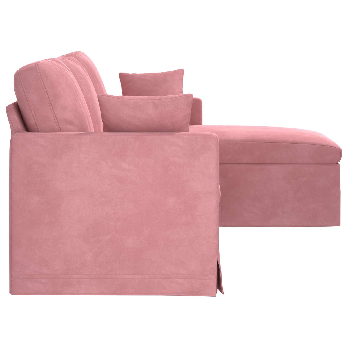 Canapé Rose 198 x 134 x 80 cm Velours