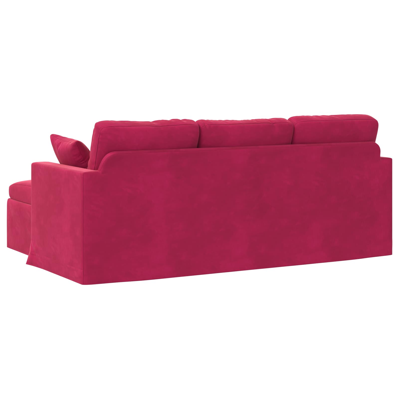 Canapé Bordeaux 198 x 134 x 80 cm Velours