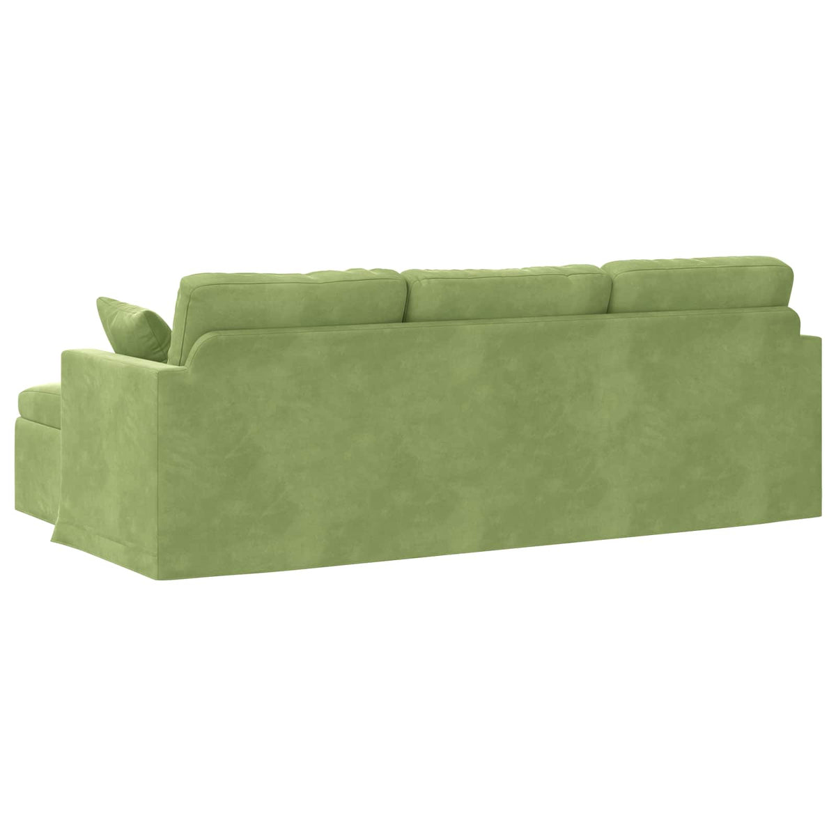 Canapé Vert clair 228 x 134 x 80 cm Velours