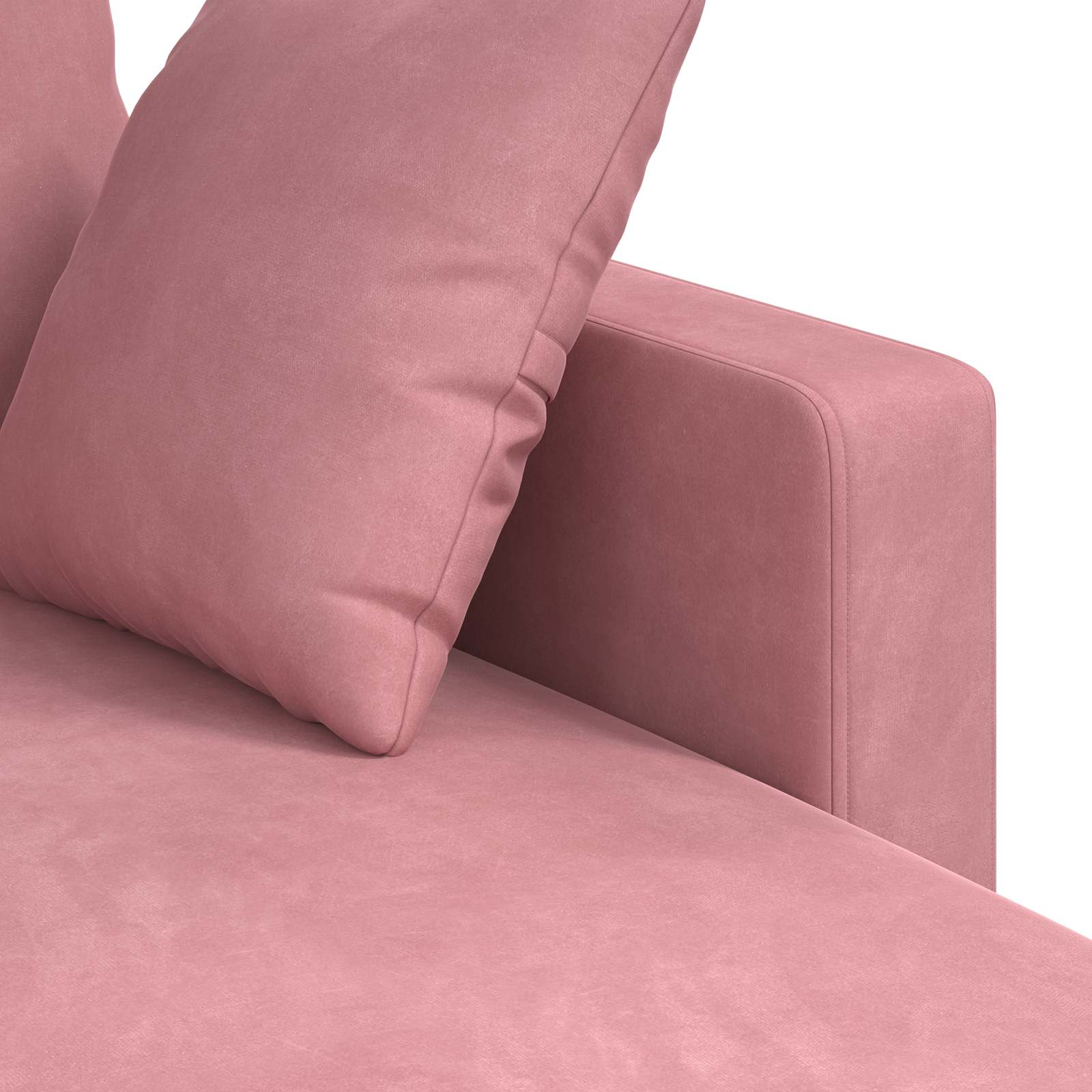 Canapé Rose 228 x 134 x 80 cm Velours