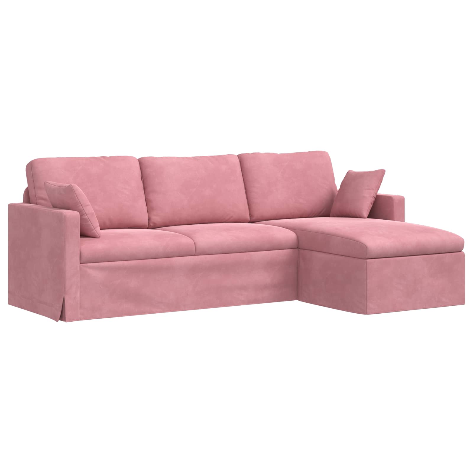 Canapé Rose 228 x 134 x 80 cm Velours