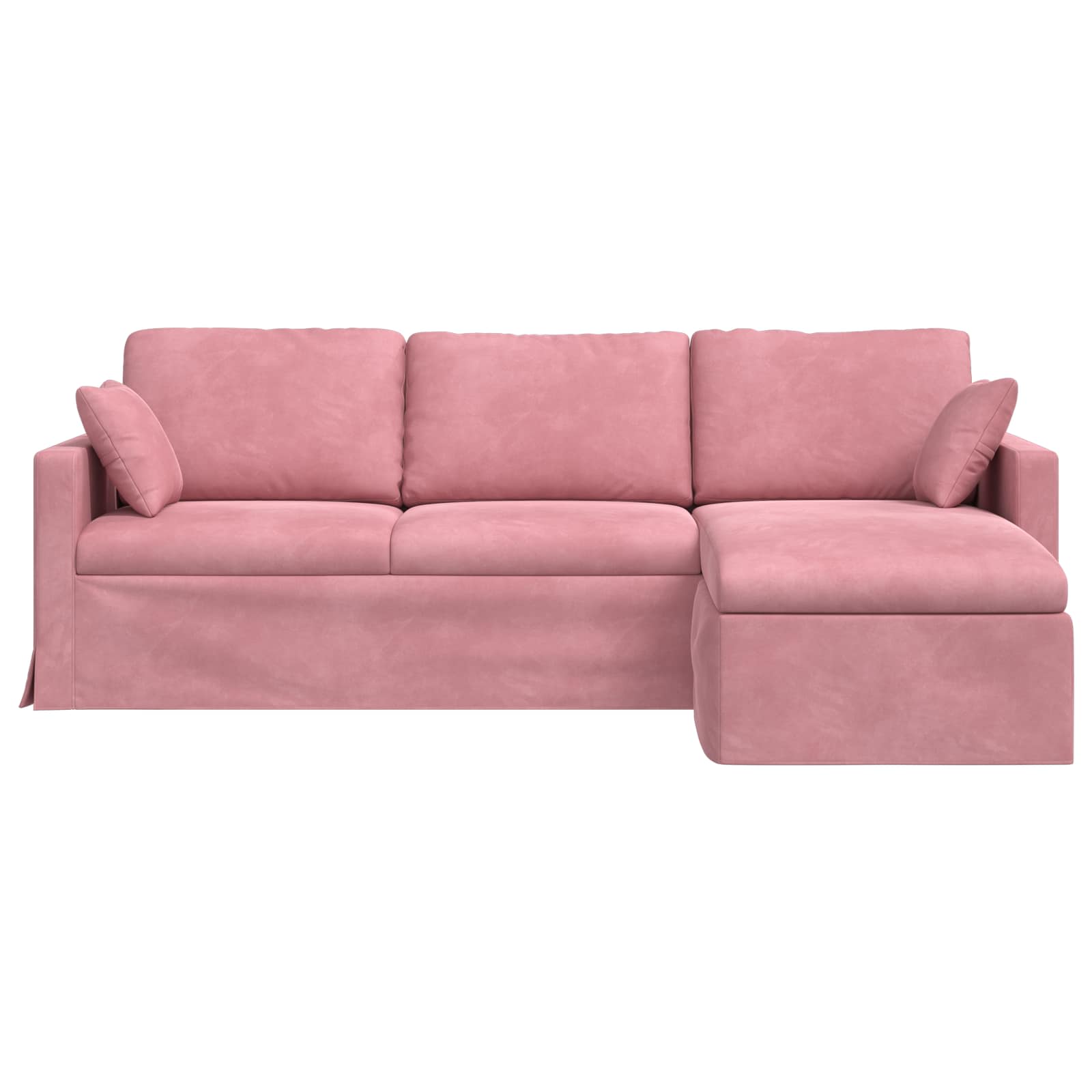 Canapé Rose 228 x 134 x 80 cm Velours