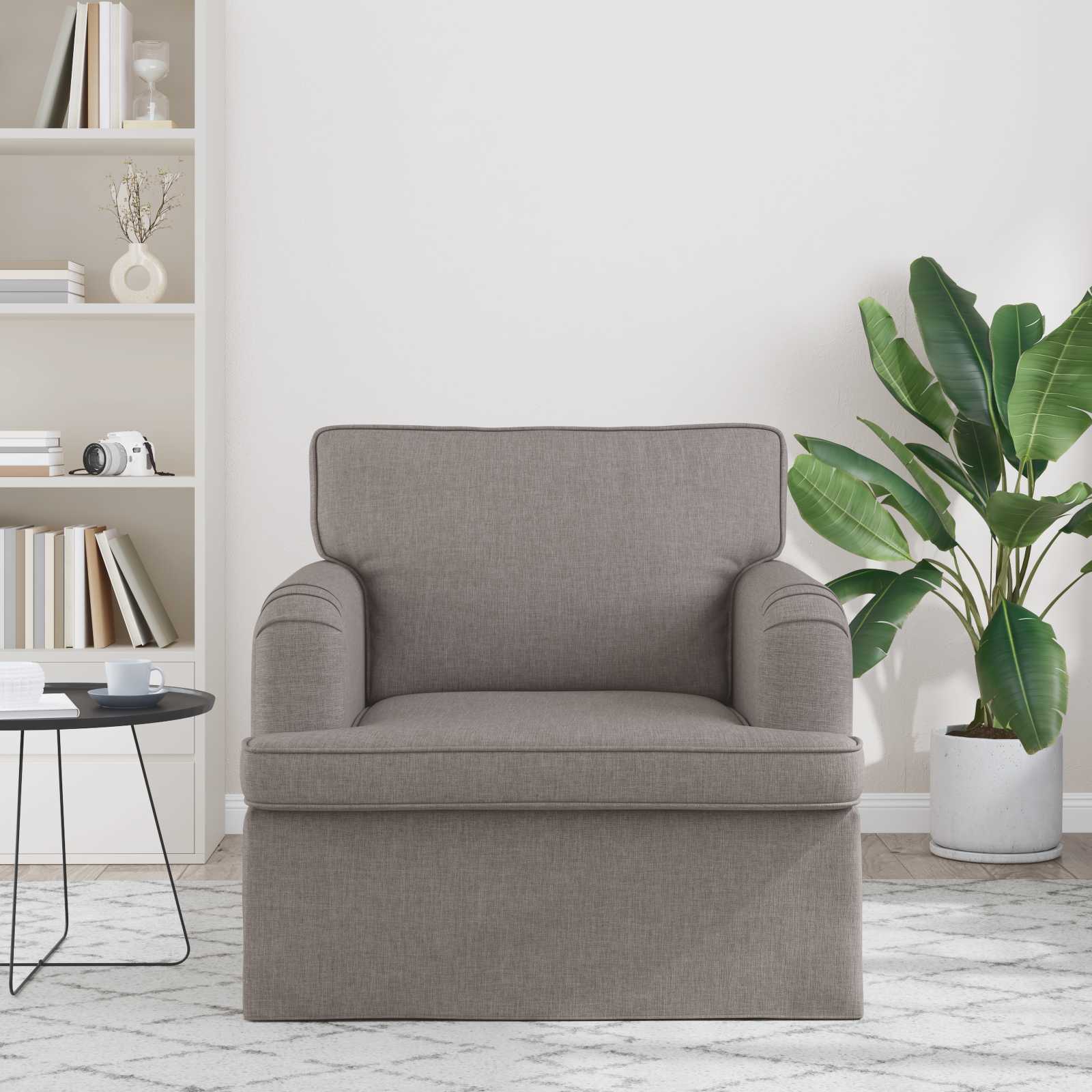 Canapé 60cm Taupe Métал - XIOS