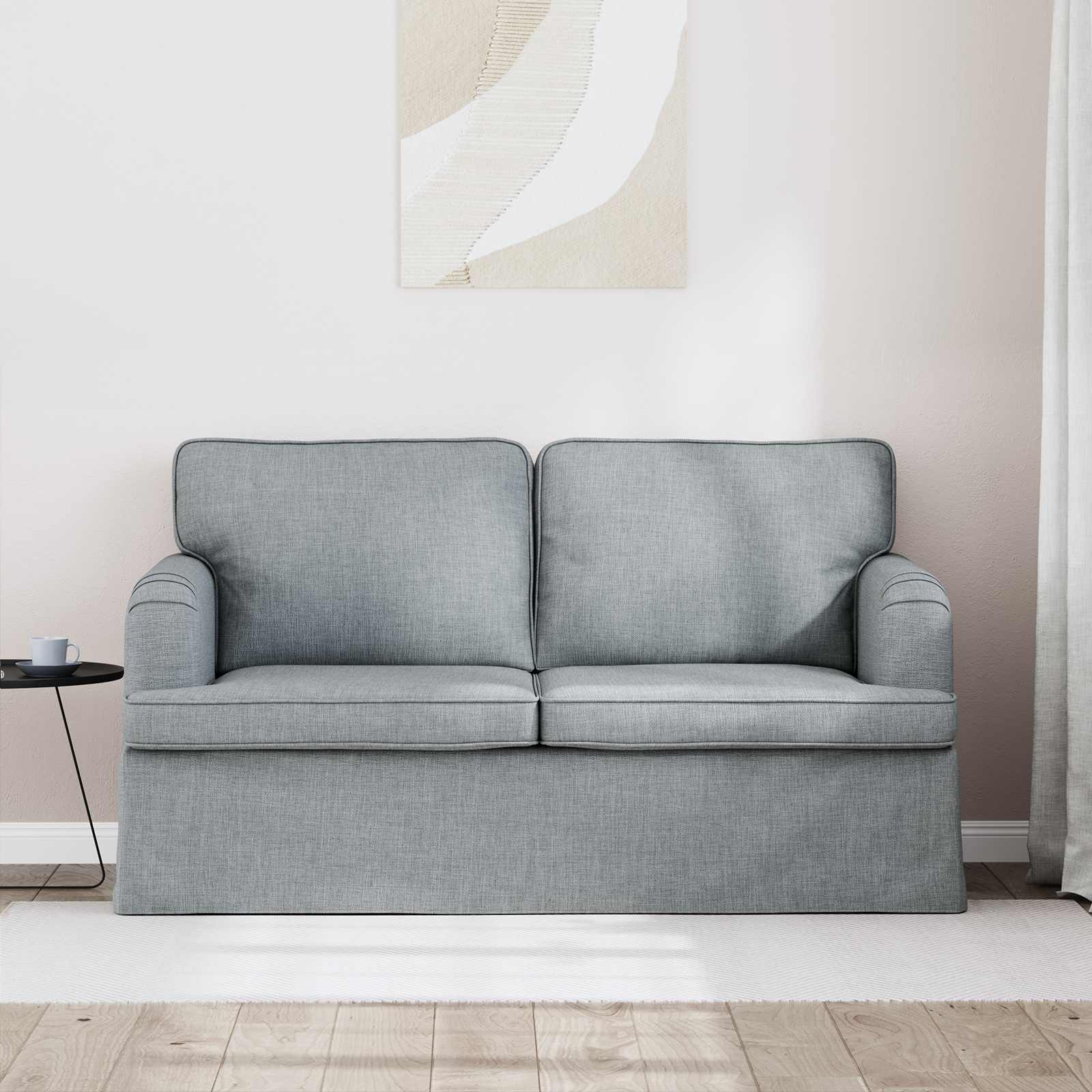 Canapé 120cm Gris clair Métал - XIOS