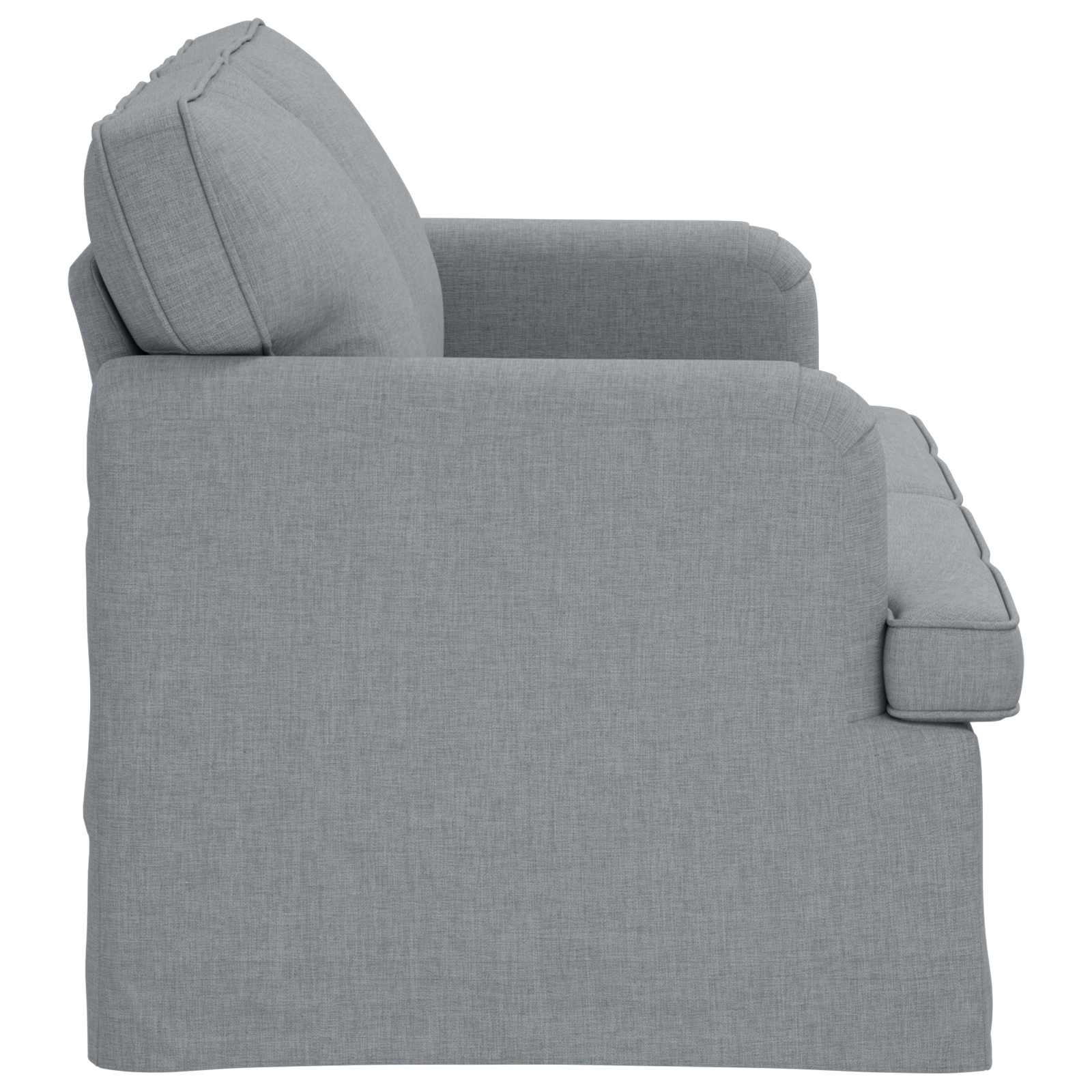 Canapé 120cm Gris clair Métал - XIOS