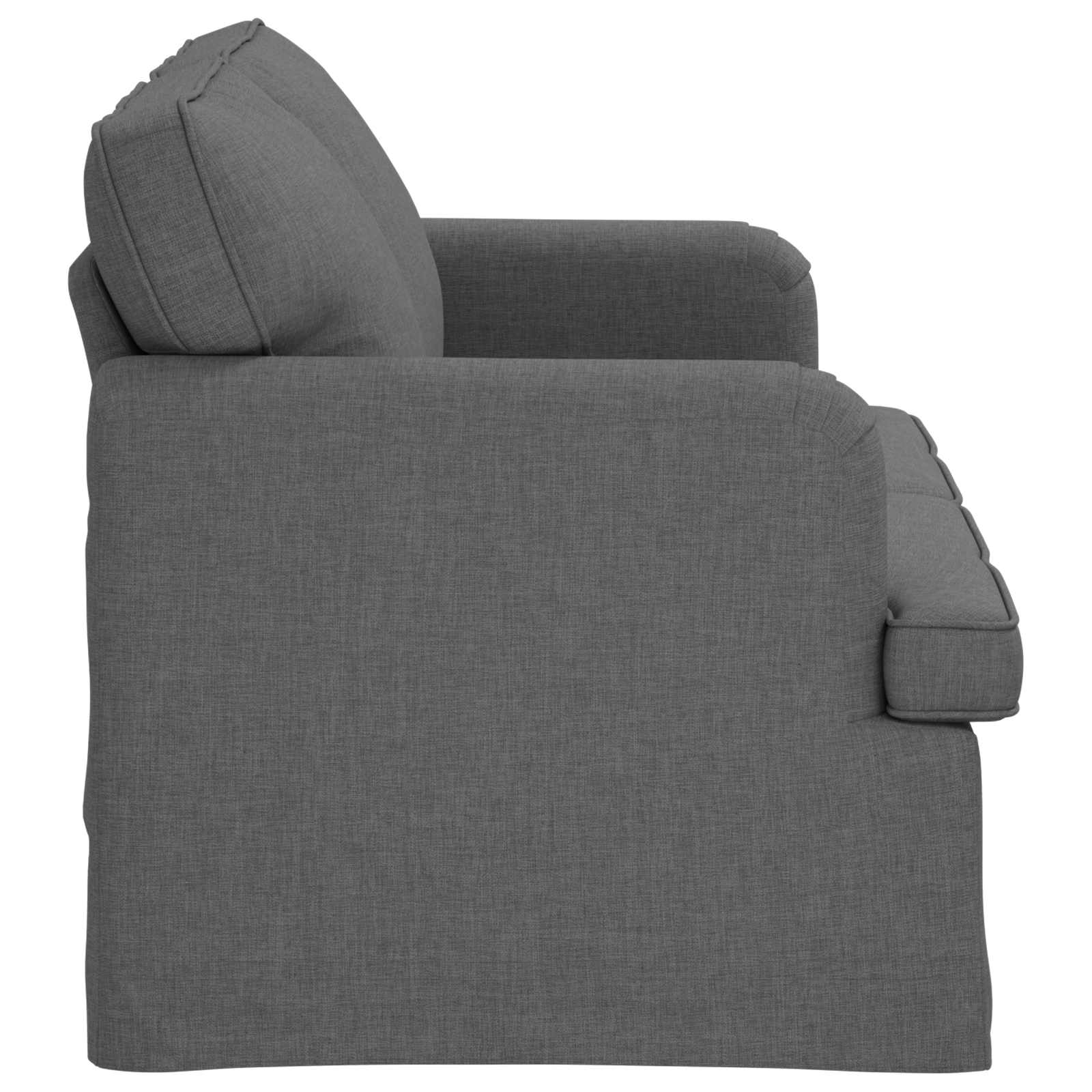Canapé 120cm Gris foncé Métал - XIOS