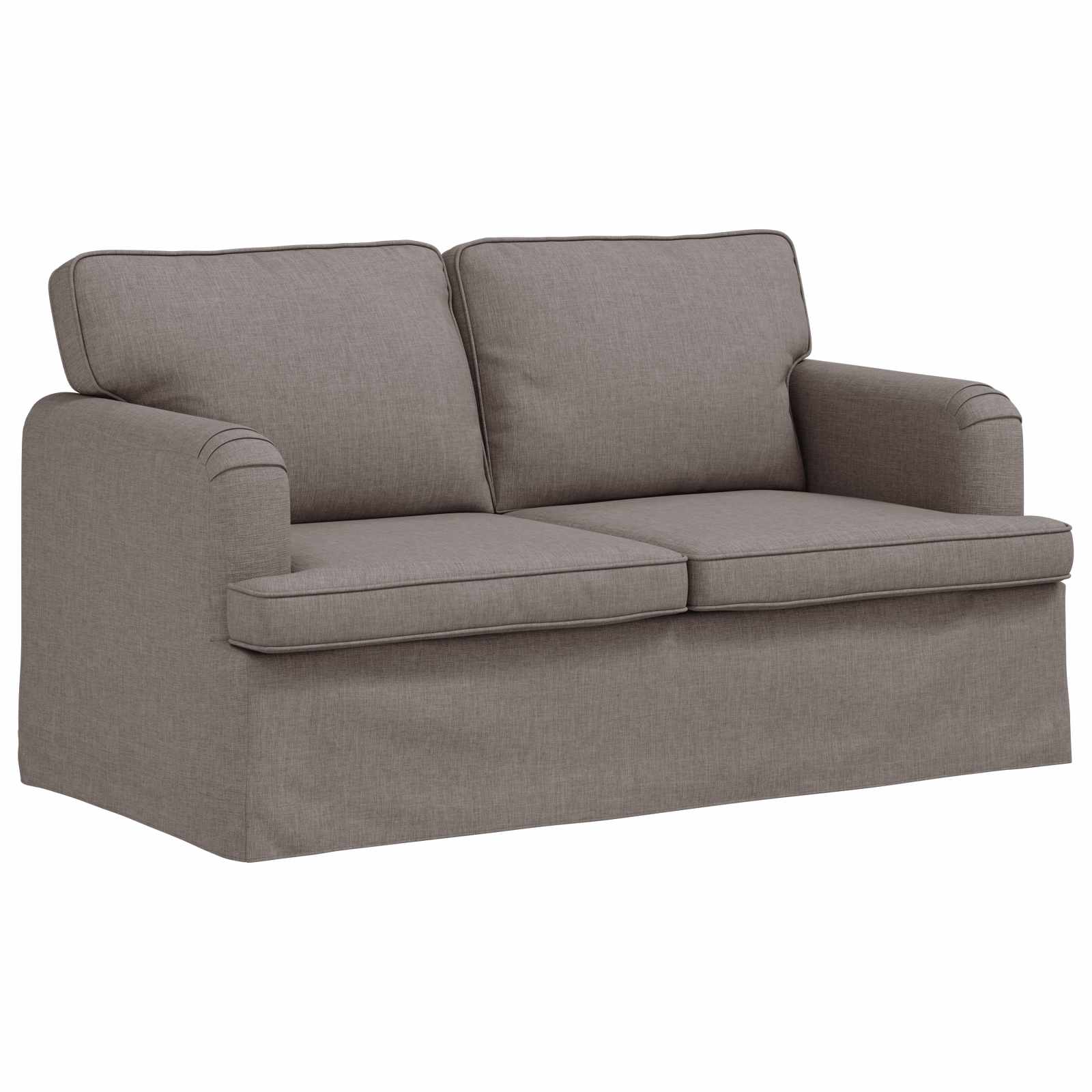 Canapé 120cm Taupe Métал - XIOS