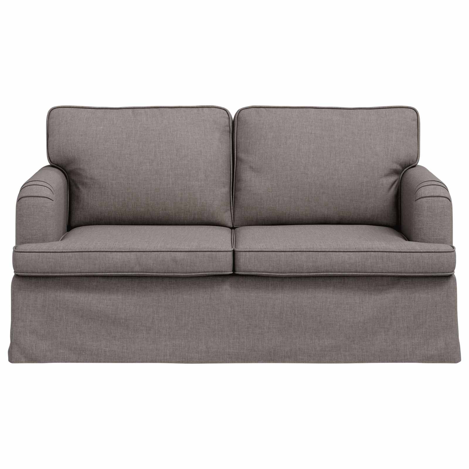 Canapé 120cm Taupe Métал - XIOS