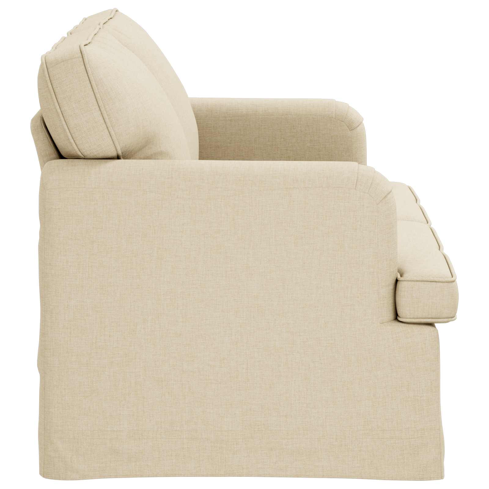 Canapé 120cm Crème Métал - XIOS