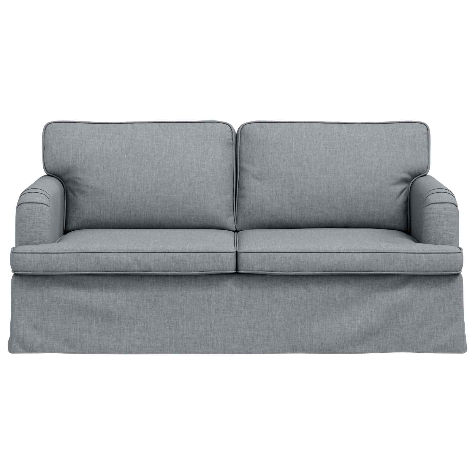 Canapé 140cm Gris clair Métал - XIOS