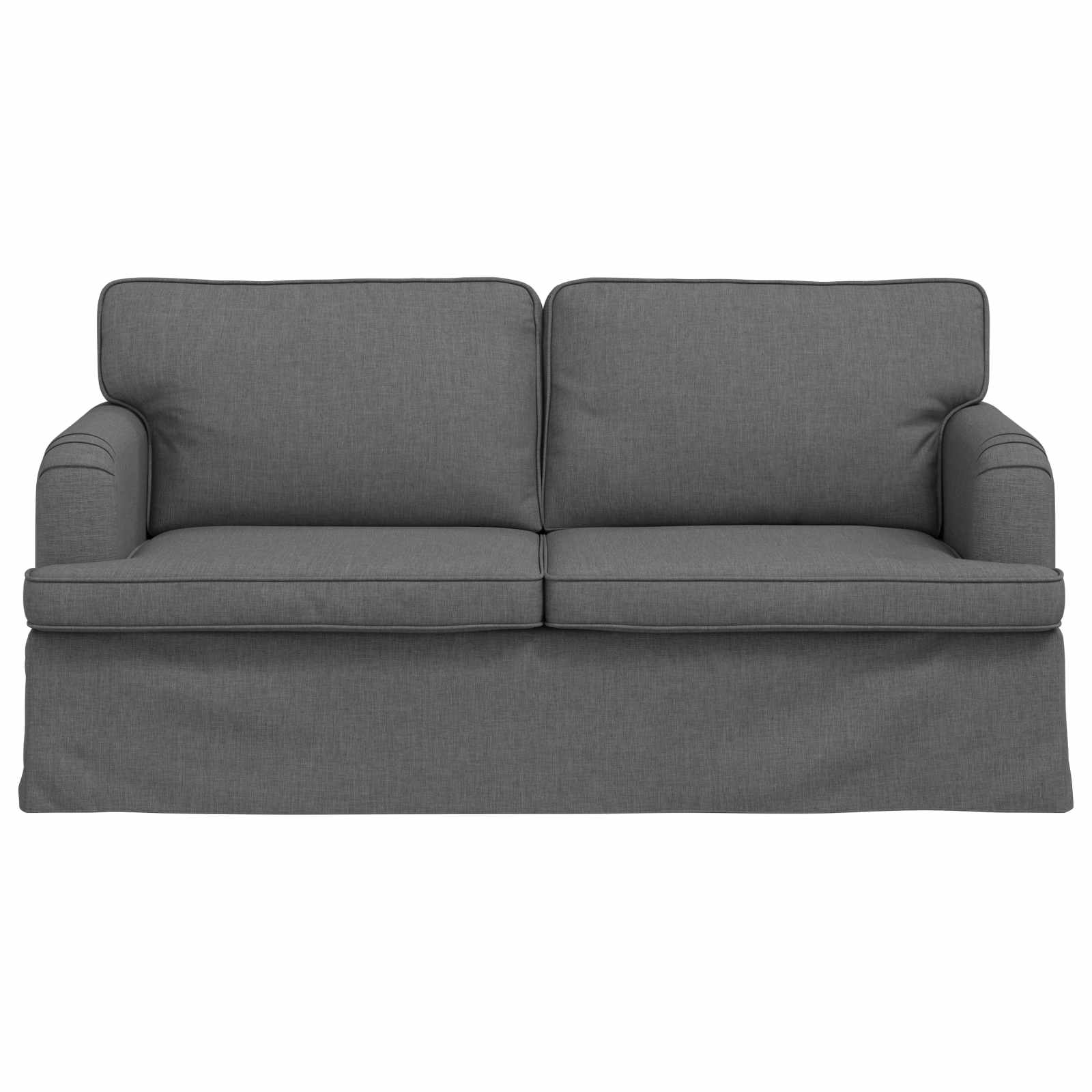 Canapé 140cm Gris foncé Métал - XIOS