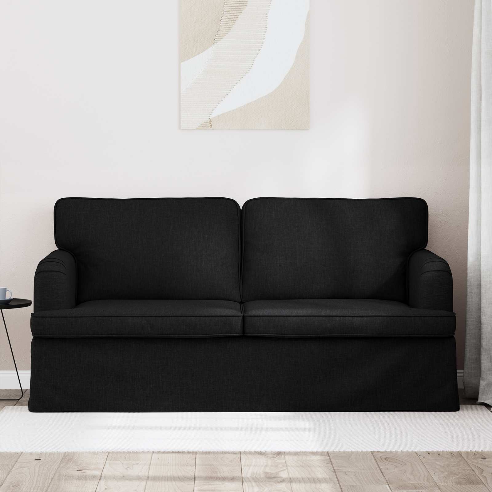 Canapé 140cm Noir Métал - XIOS