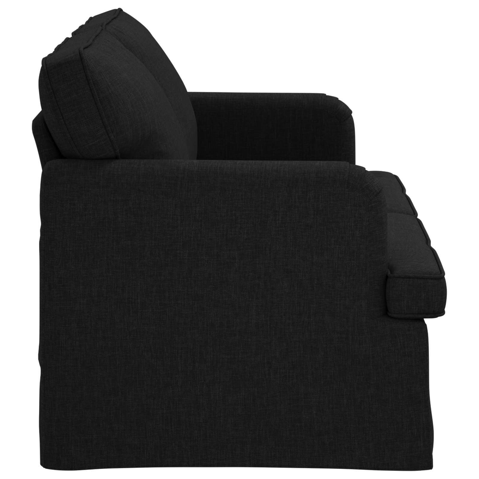 Canapé 140cm Noir Métал - XIOS