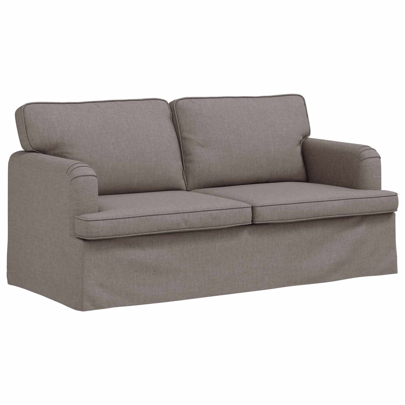 Canapé 140cm Taupe Métал - XIOS