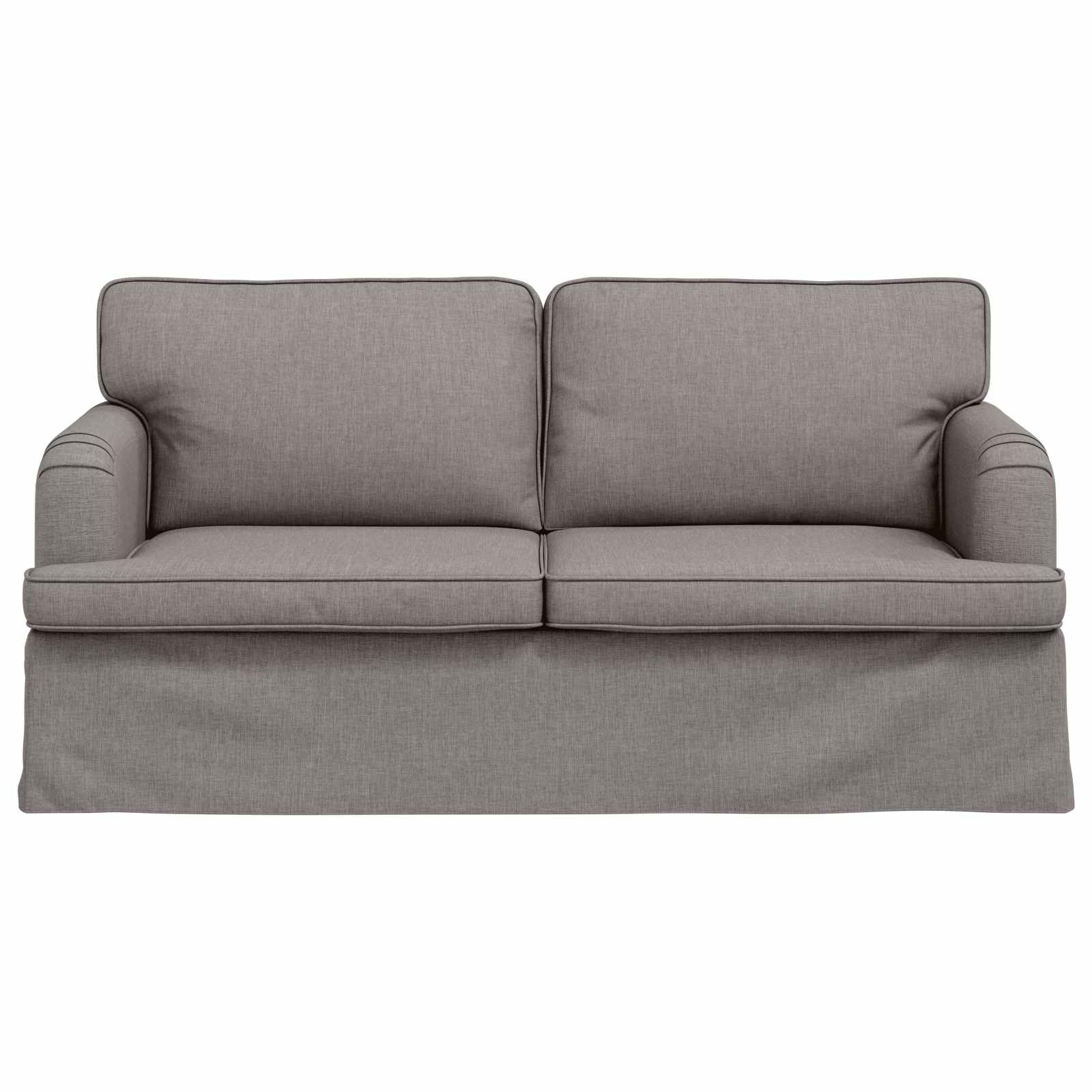 Canapé 140cm Taupe Métал - XIOS
