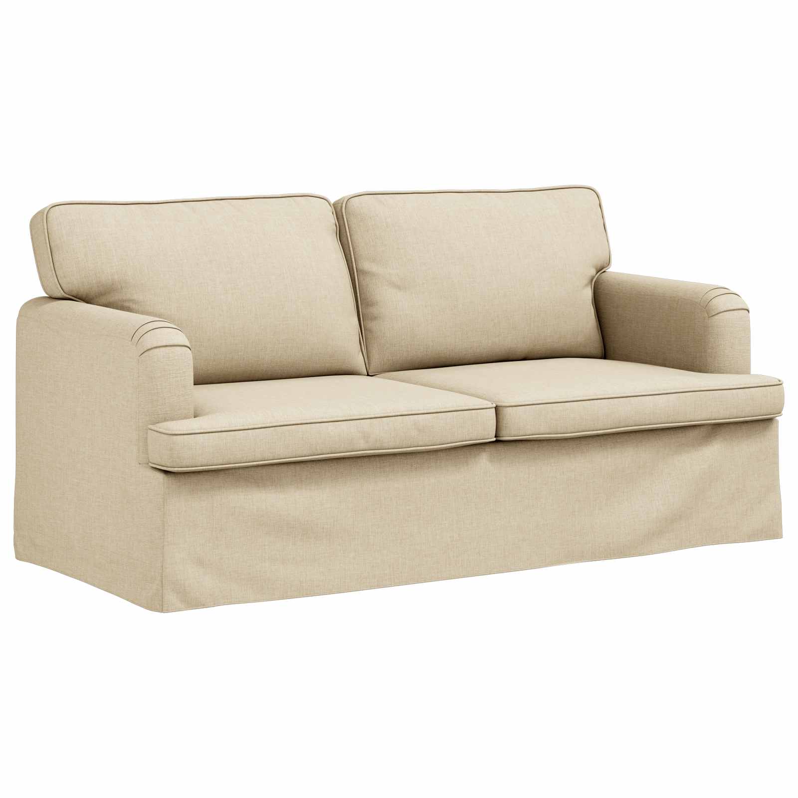 Canapé 140cm Crème Métал - XIOS