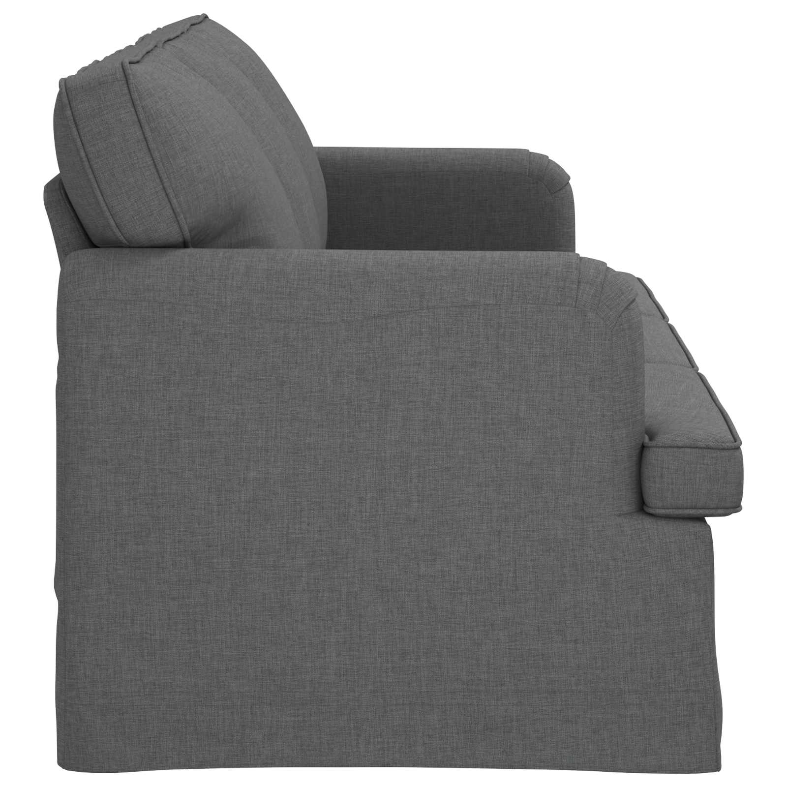 Canapé 180cm Gris foncé Métал - XIOS