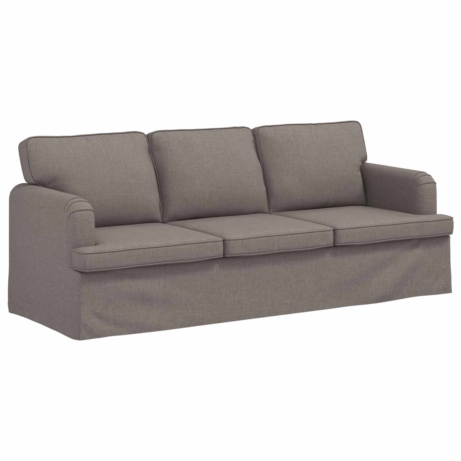 Canapé 180cm Taupe Métал - XIOS